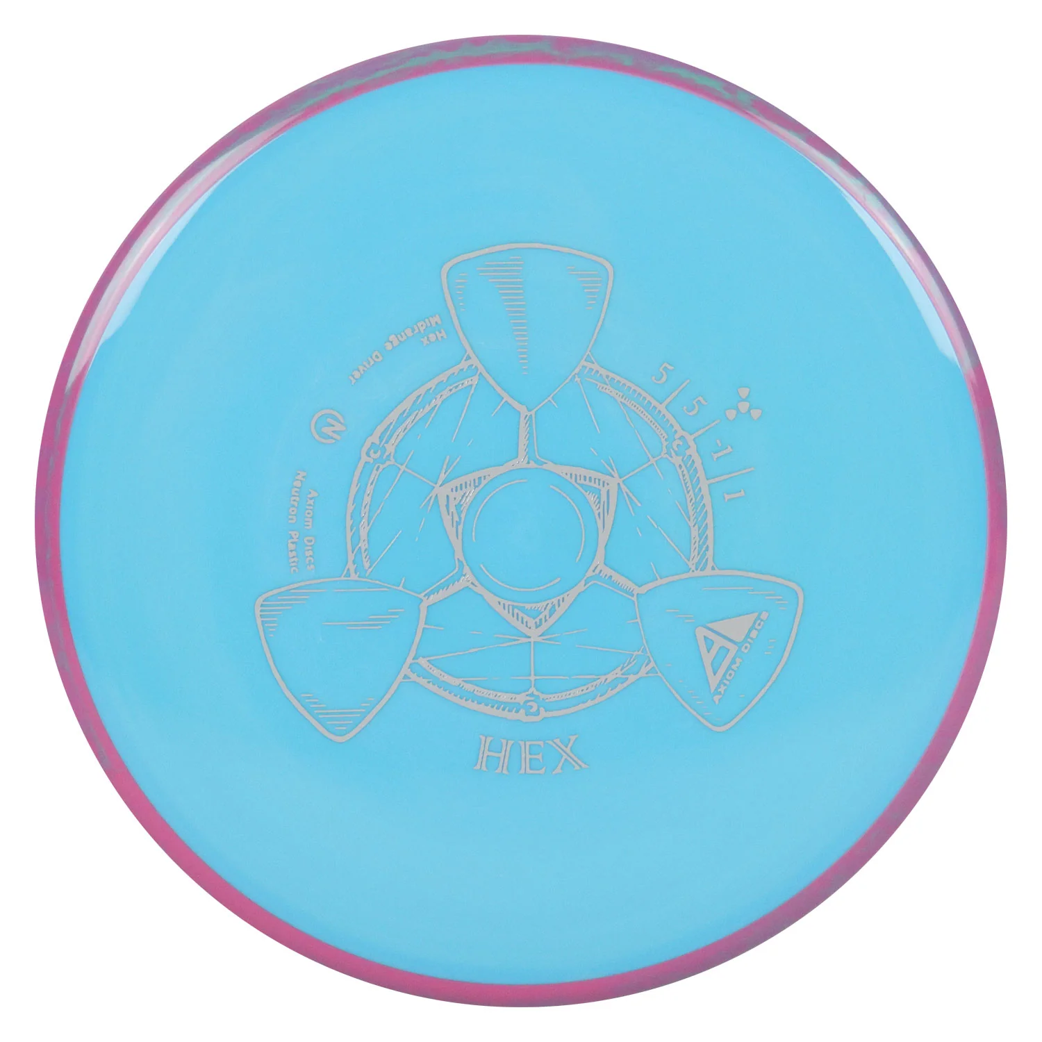 Axiom Disc Golf Neutron Hex Midrange Driver 5/5/-1/1 - Choose Exact Disc - Image 7