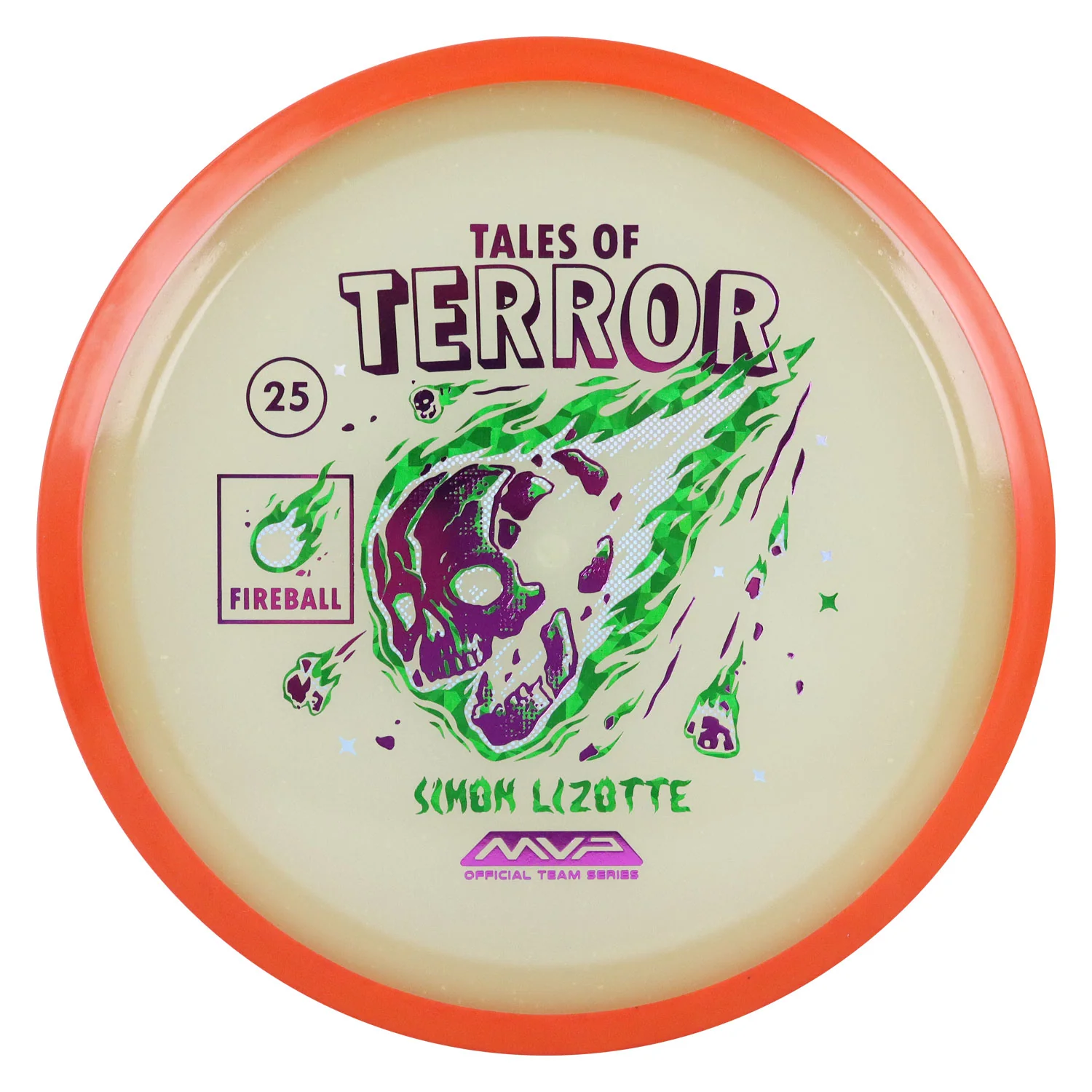 Axiom Disc Golf Particle Eclipse Fireball Simon Lizotte 2025 Halloween SE Driver - Image 2
