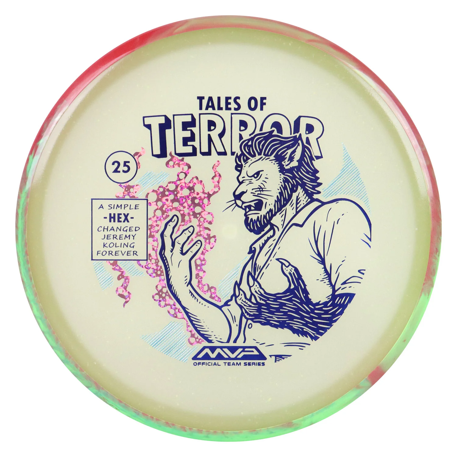 Axiom Disc Golf Particle Eclipse Hex Jeremy Koling 2025 Halloween SE Midrange - Image 10