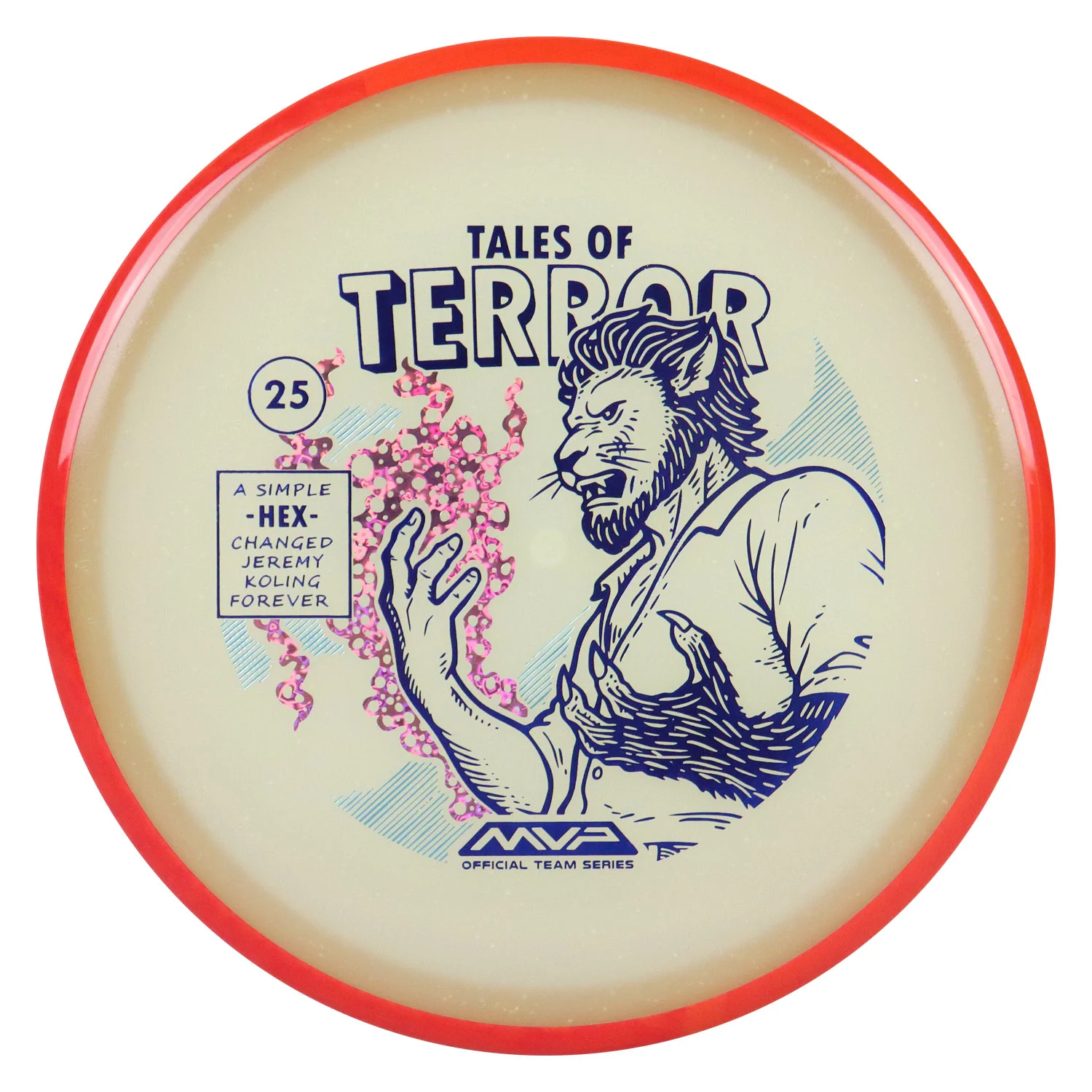 Axiom Disc Golf Particle Eclipse Hex Jeremy Koling 2025 Halloween SE Midrange - Image 11