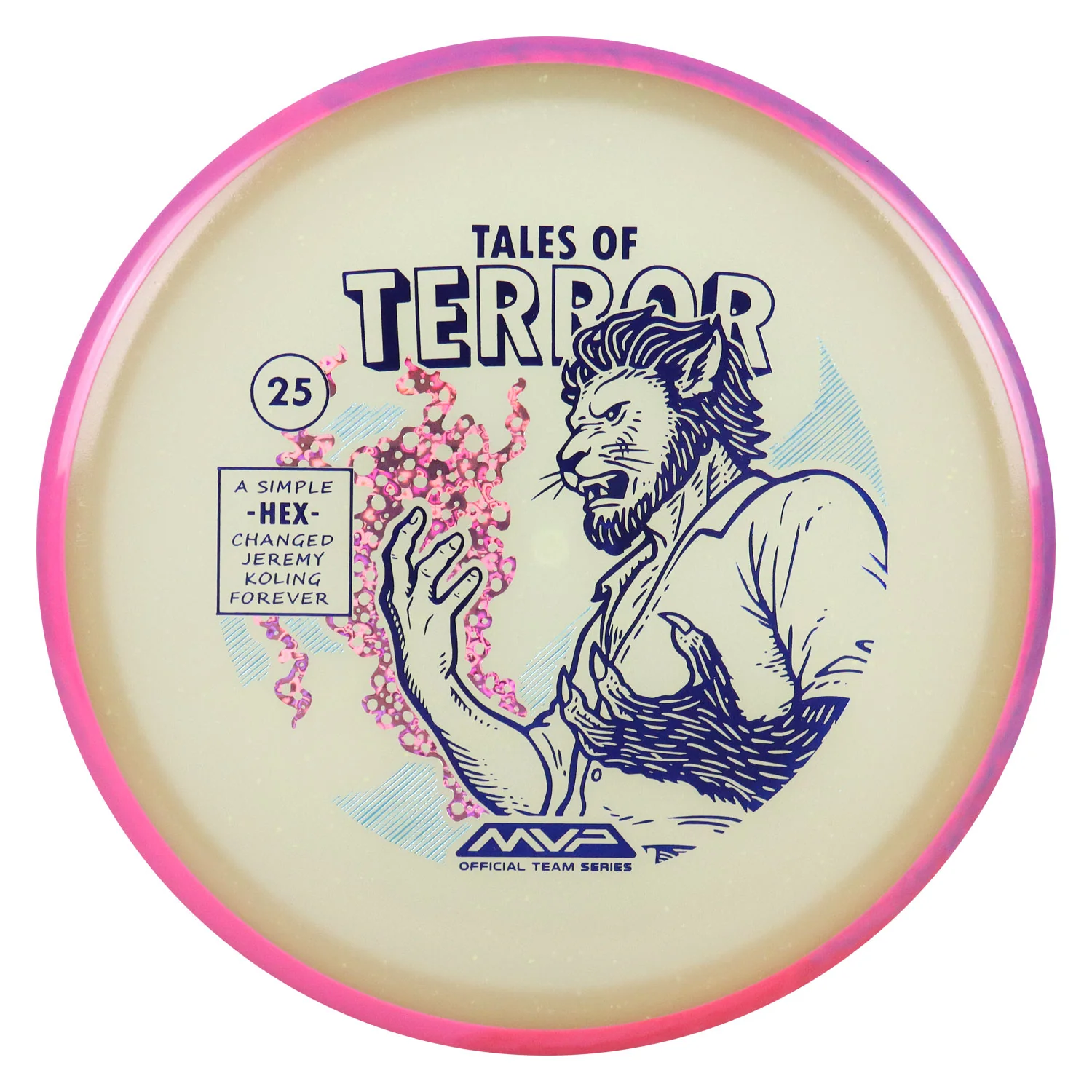 Axiom Disc Golf Particle Eclipse Hex Jeremy Koling 2025 Halloween SE Midrange - Image 2