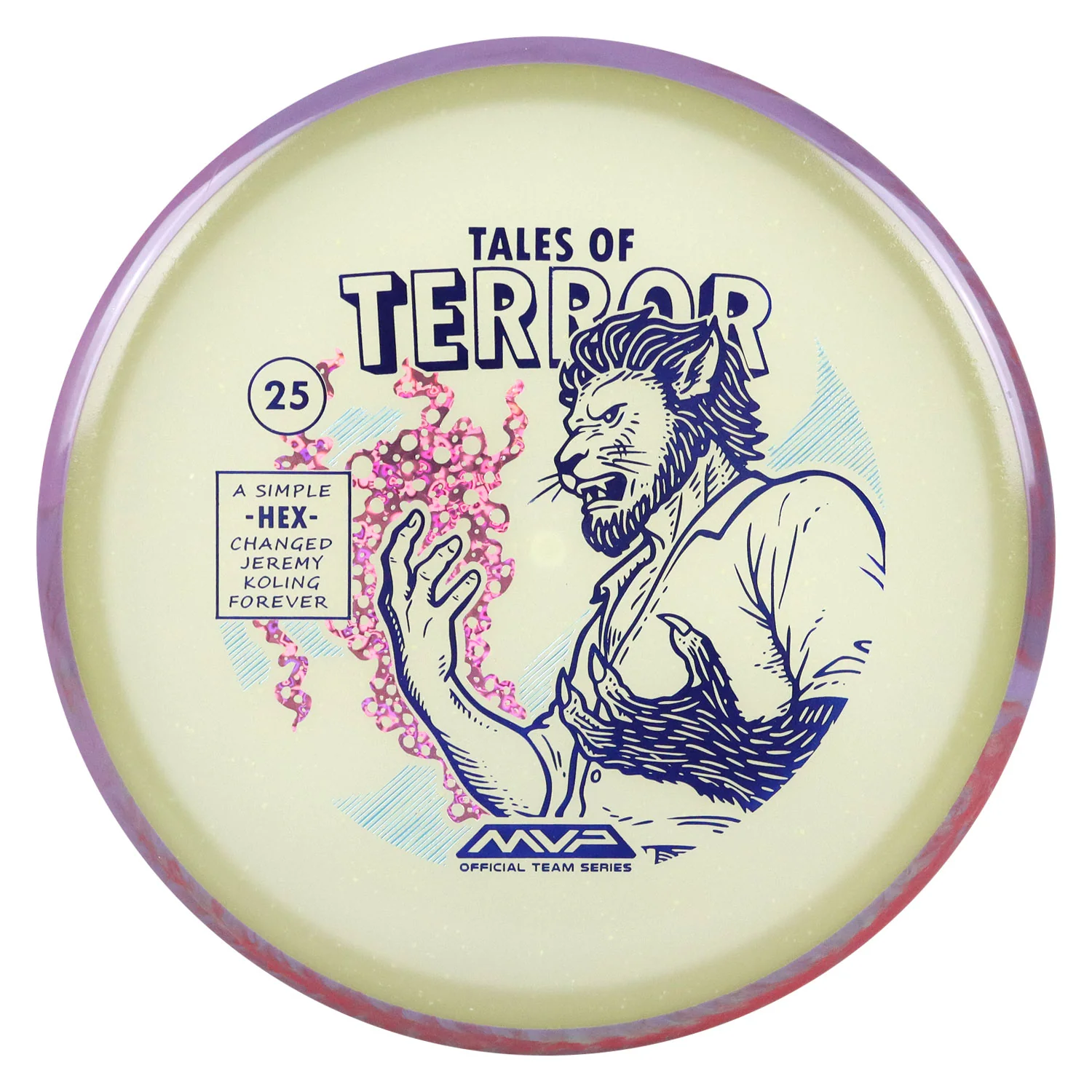 Axiom Disc Golf Particle Eclipse Hex Jeremy Koling 2025 Halloween SE Midrange - Image 5