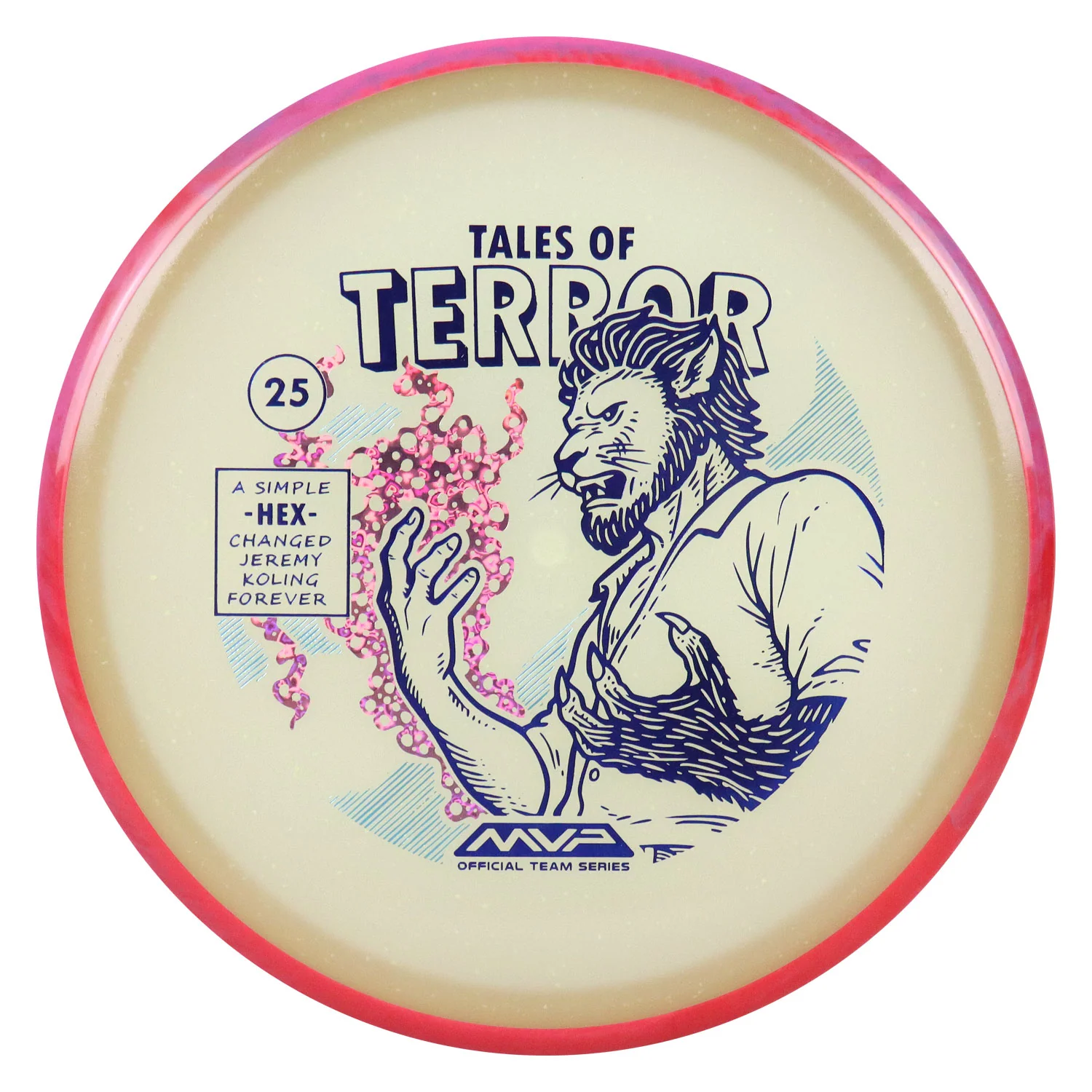 Axiom Disc Golf Particle Eclipse Hex Jeremy Koling 2025 Halloween SE Midrange - Image 7