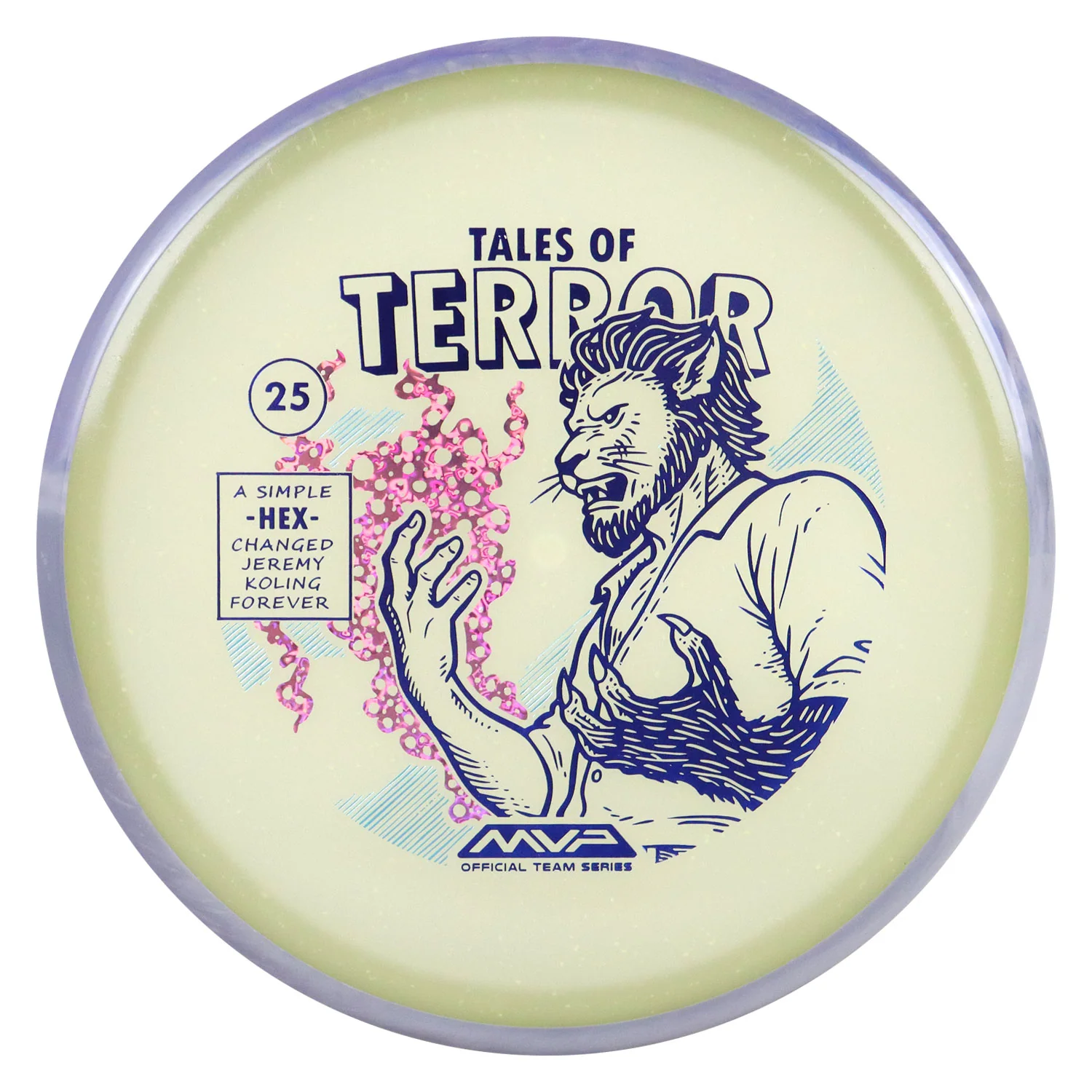 Axiom Disc Golf Particle Eclipse Hex Jeremy Koling 2025 Halloween SE Midrange - Image 8