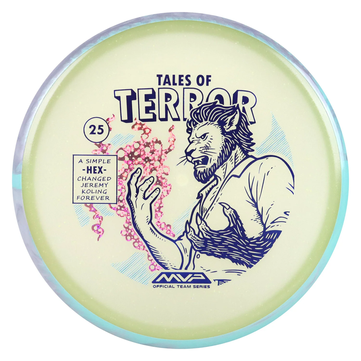 Axiom Disc Golf Particle Eclipse Hex Jeremy Koling 2025 Halloween SE Midrange - Image 9