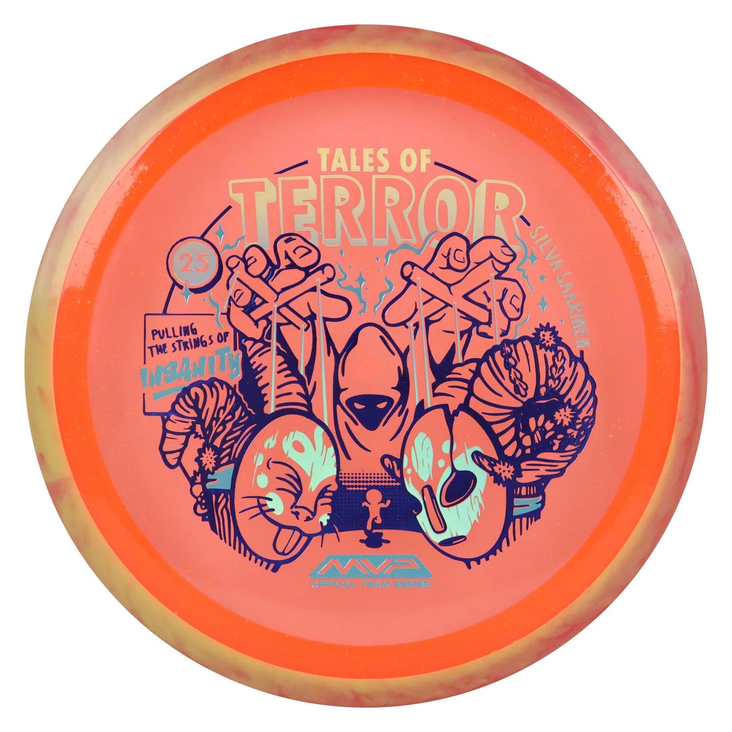 Axiom Disc Golf Particle Proton Insanity Silva Saarinen 2025 Halloween SE Driver - Image 5
