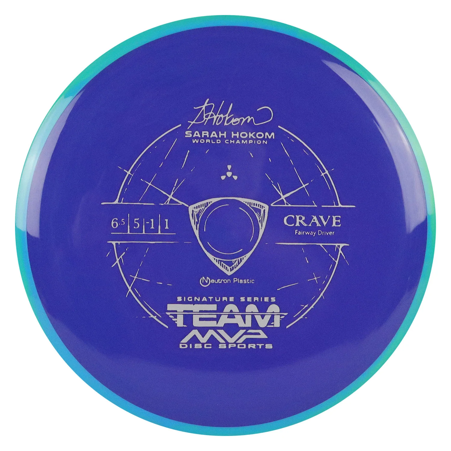 Axiom Disc Golf Sarah Hokom Neutron Crave Fairway Driver 6.5/5/-1/1 Choose Exact - Image 13