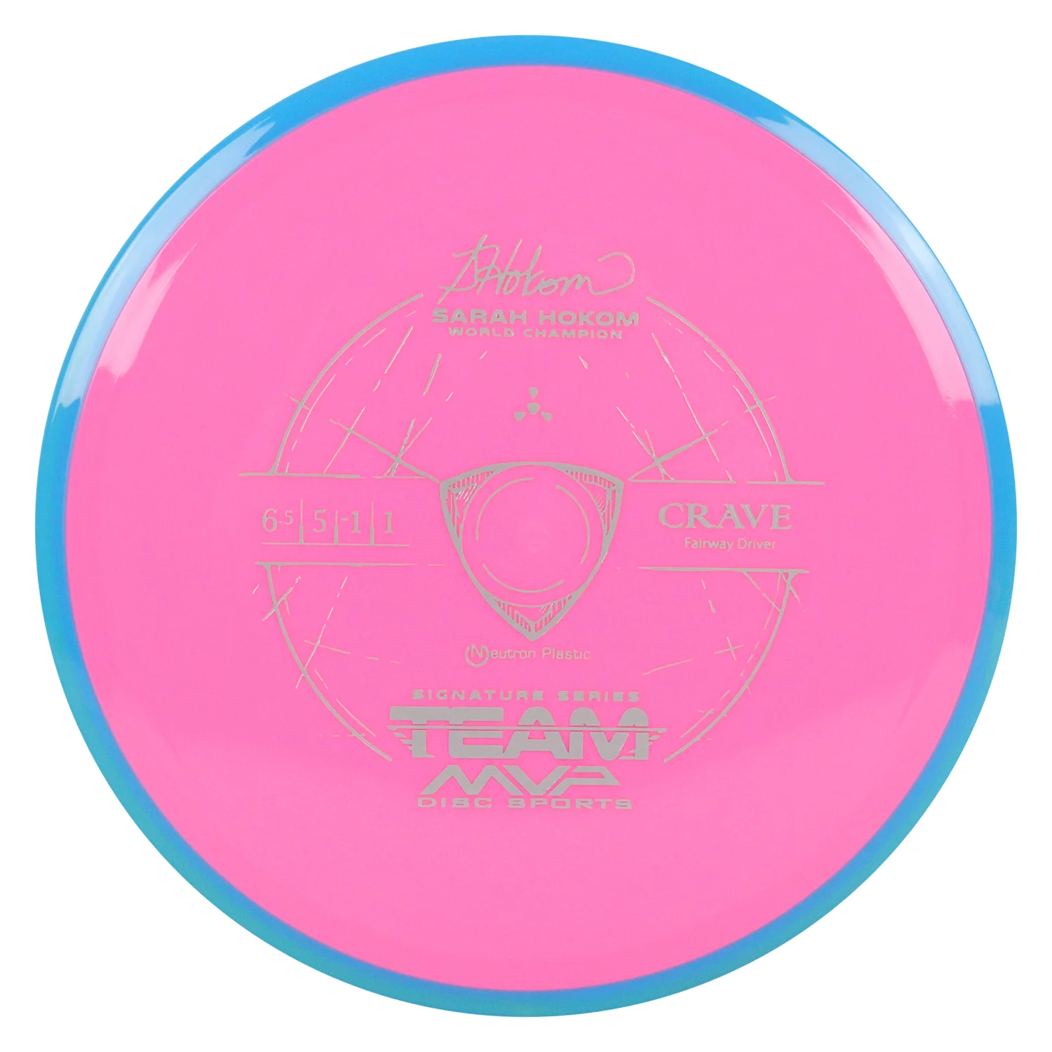 Axiom Disc Golf Sarah Hokom Neutron Crave Fairway Driver 6.5/5/-1/1 Choose Exact - Image 21