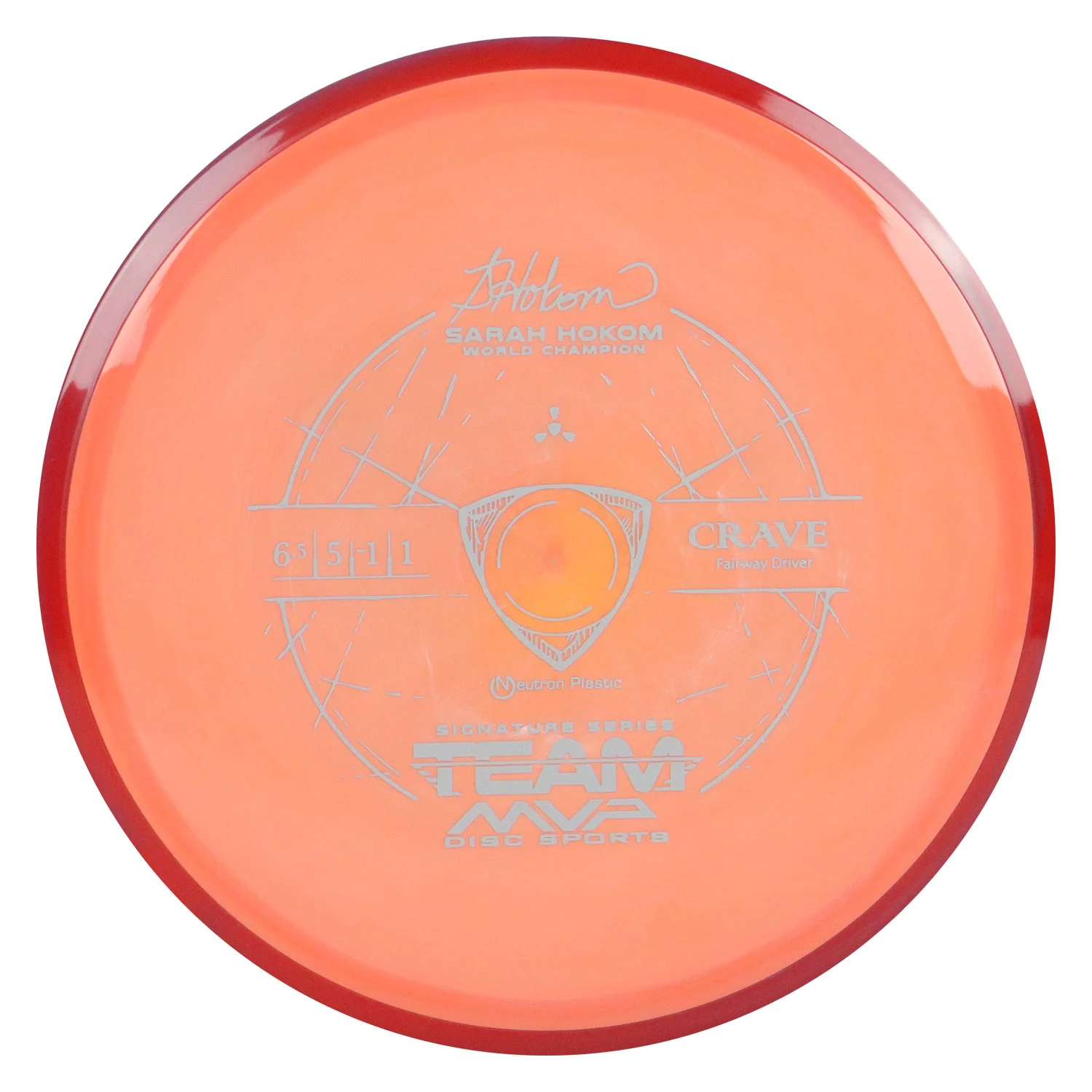 Axiom Disc Golf Sarah Hokom Neutron Crave Fairway Driver 6.5/5/-1/1 Choose Exact - Image 8