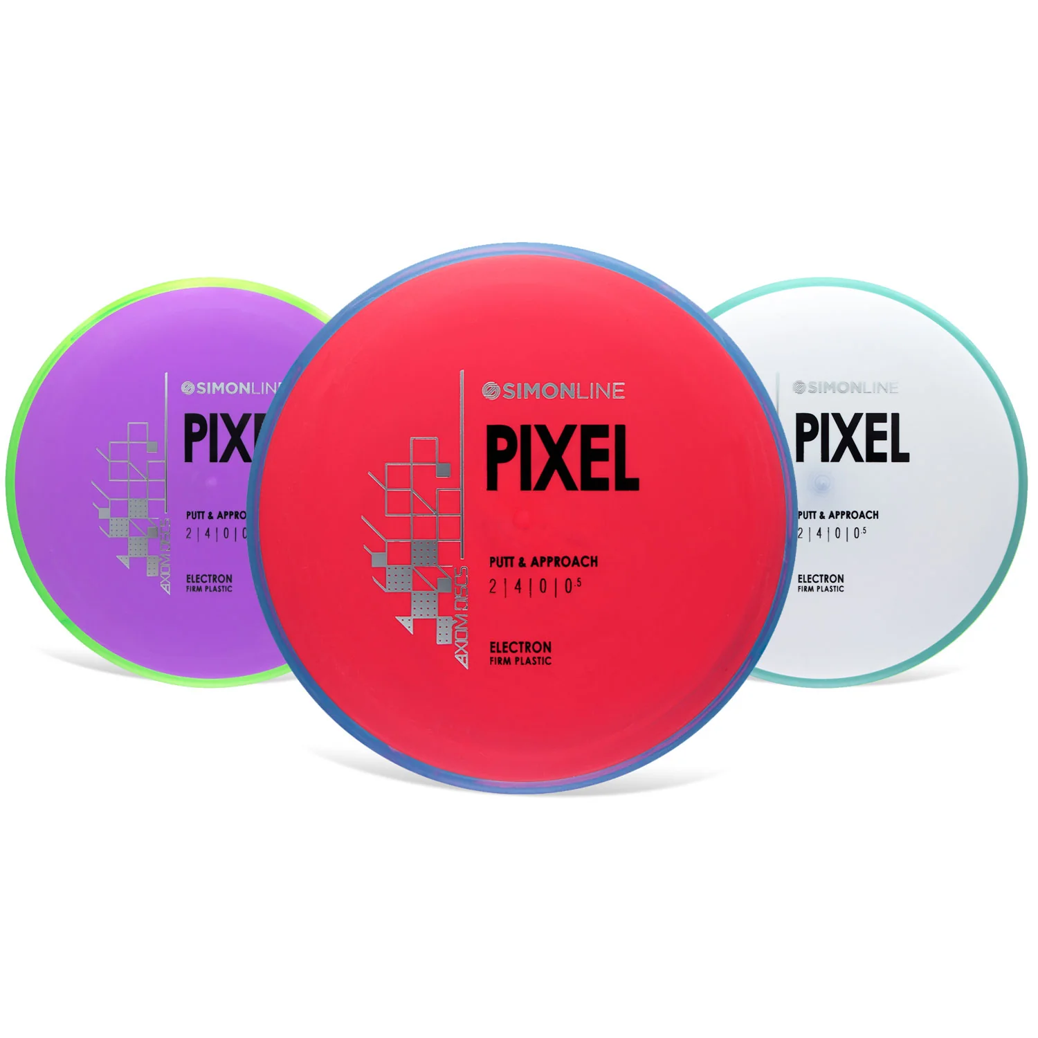 Axiom Disc Golf Simon Line Electron Firm Lizotte Pixel Putter 2/4/0/0.5 - Choose Exact Disc