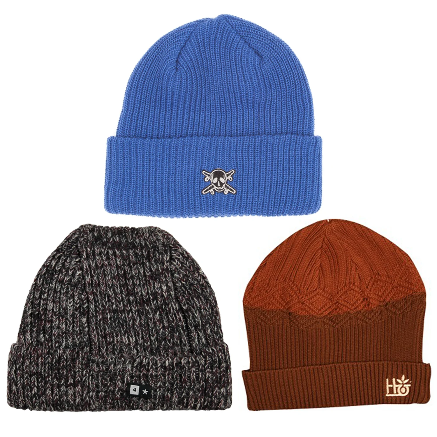 Back to School Beanies 3-Pack (FOURSTAR, HABITAT)