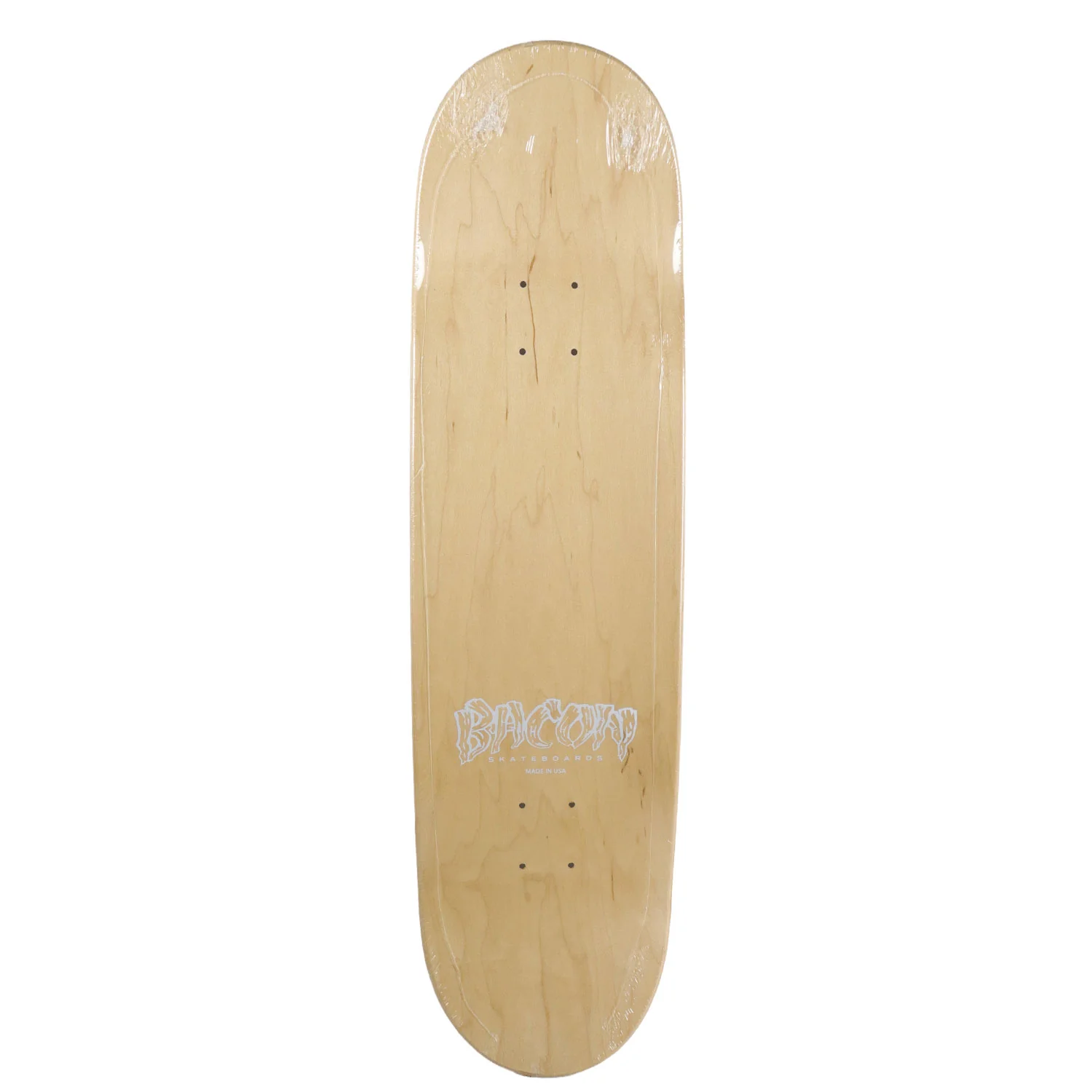 Bacon Skateboard Complete Deep Fried Death Yellow 8.6" x 32.63" - Image 2