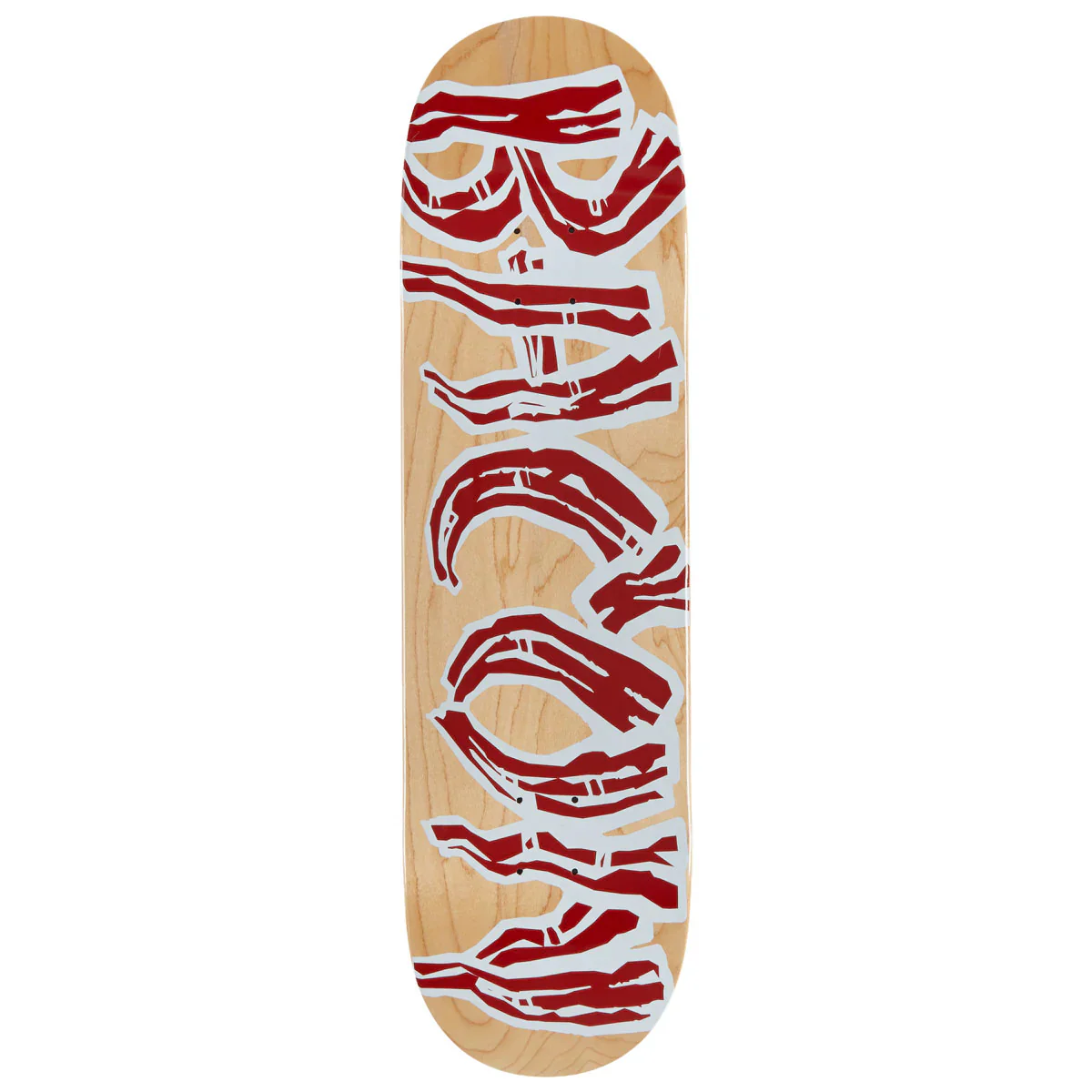 Bacon Skateboard Complete Logo Veneer Natural 8.75" x 32.63" - Image 2