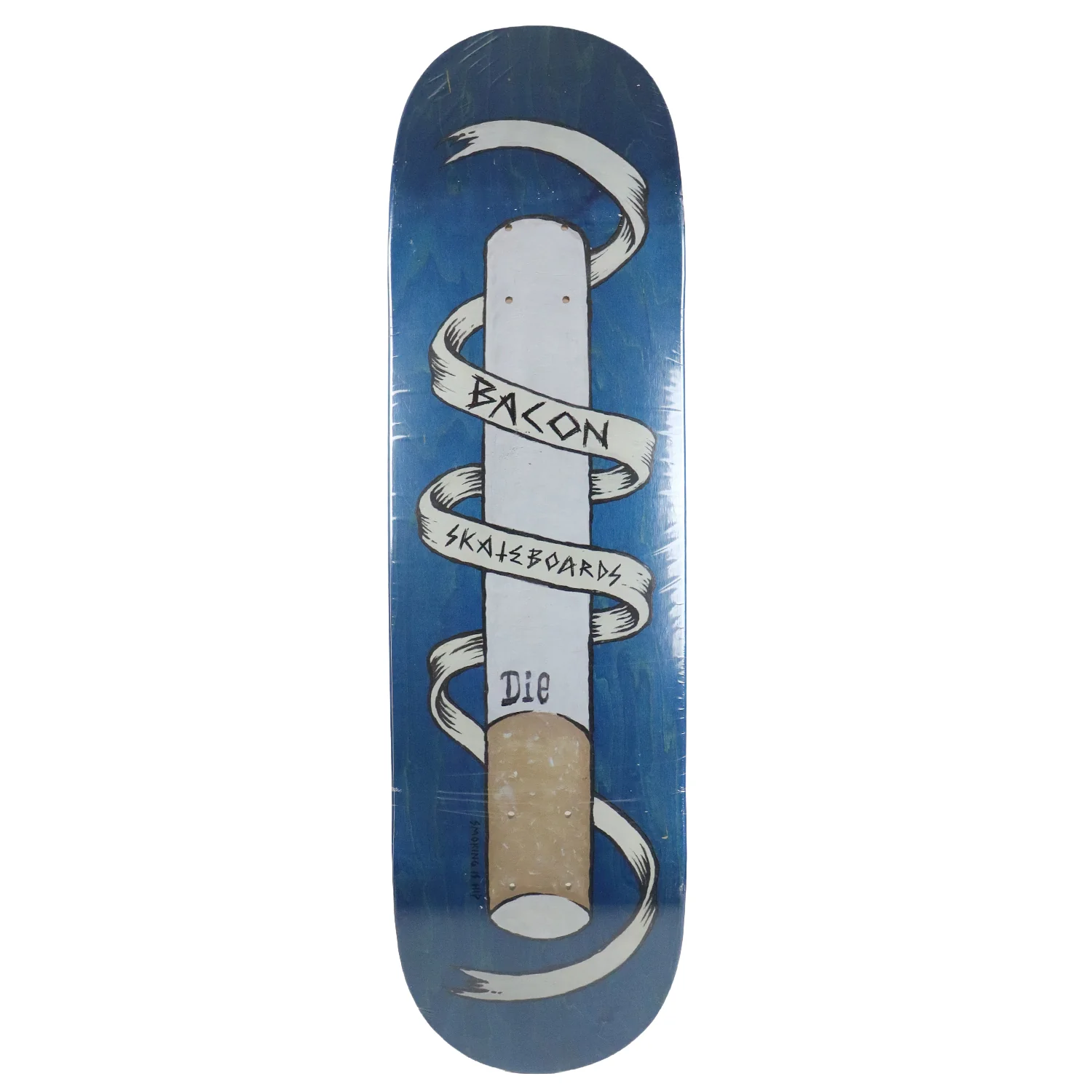 Bacon Skateboard Complete Smoking is Hip Orange 8.6" x 32.63" - Image 2