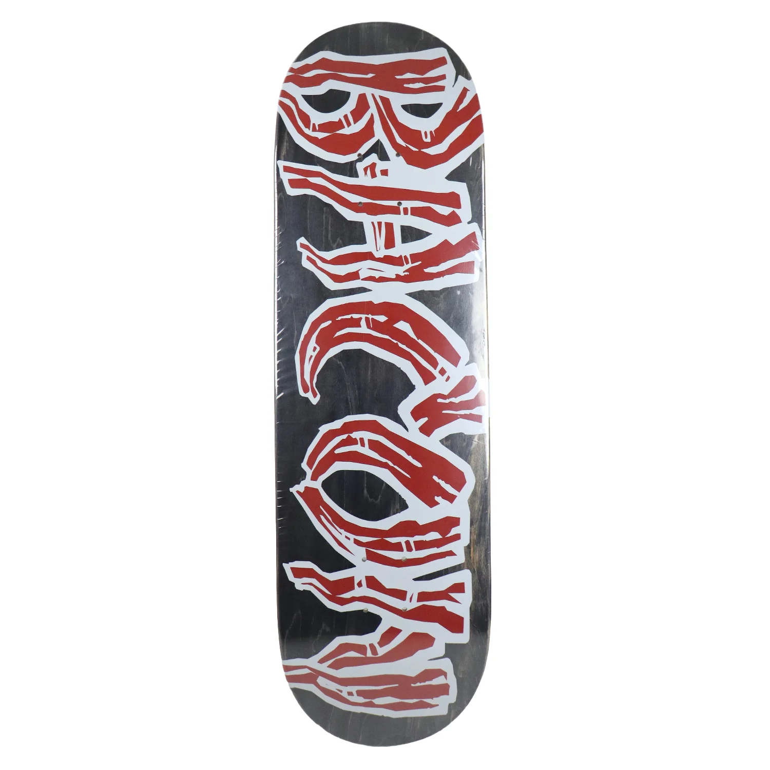 Bacon Skateboard Deck Logo Veneer Black 9.0" x 32.75"
