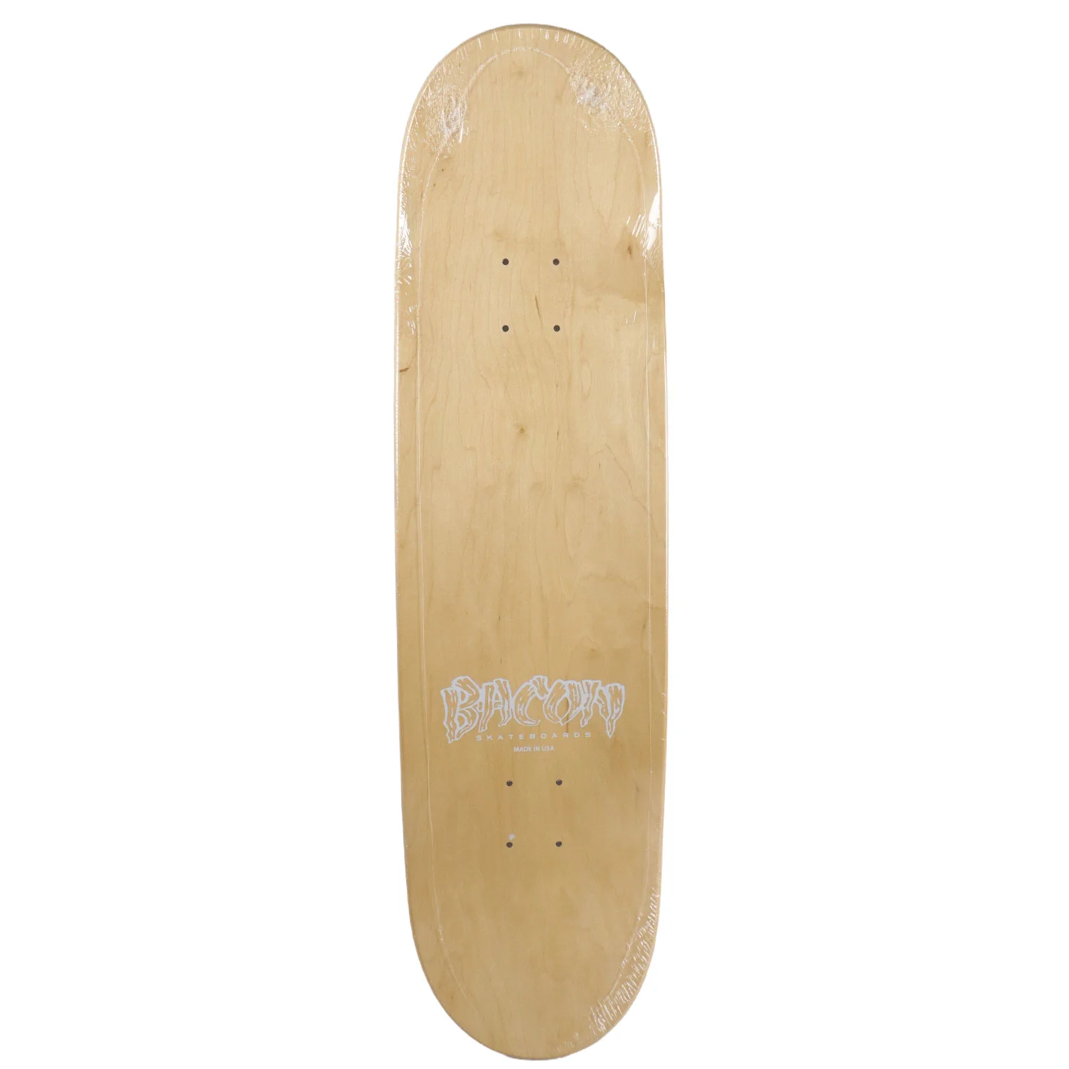 Bacon Skateboard Deck Smoking is Hip Green 8.6" x 32.63" - Image 2