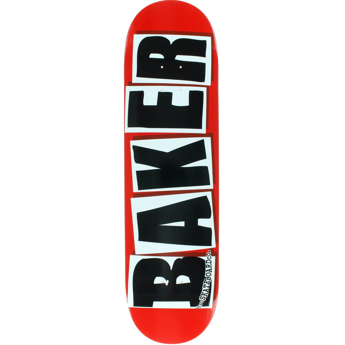 Baker Complete Logo Red/Black 8.38" with 83A Soft Wheels - Image 3