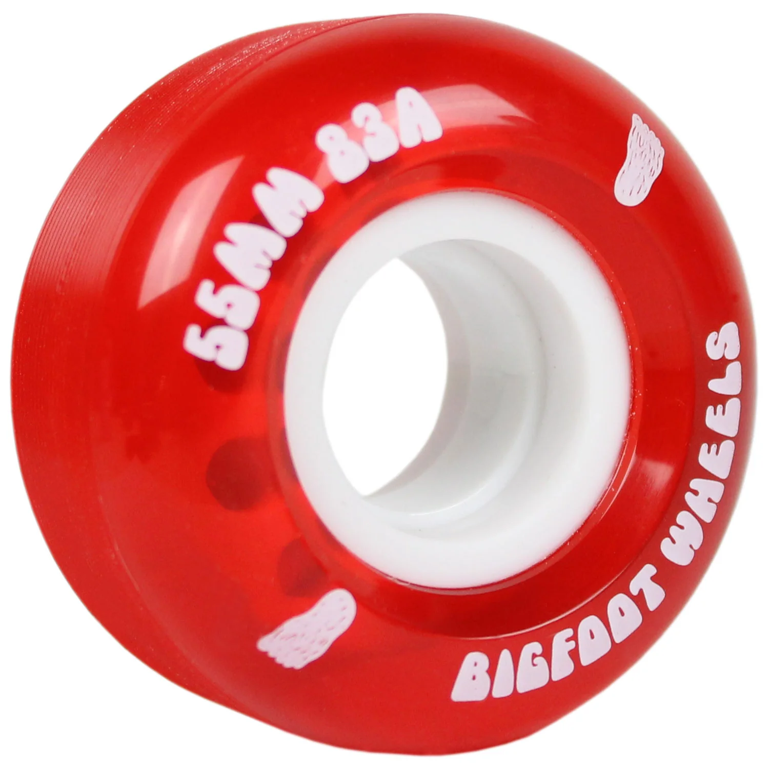 Baker Complete Logo Red/Black 8.475" with 83A Soft Wheels - Image 3