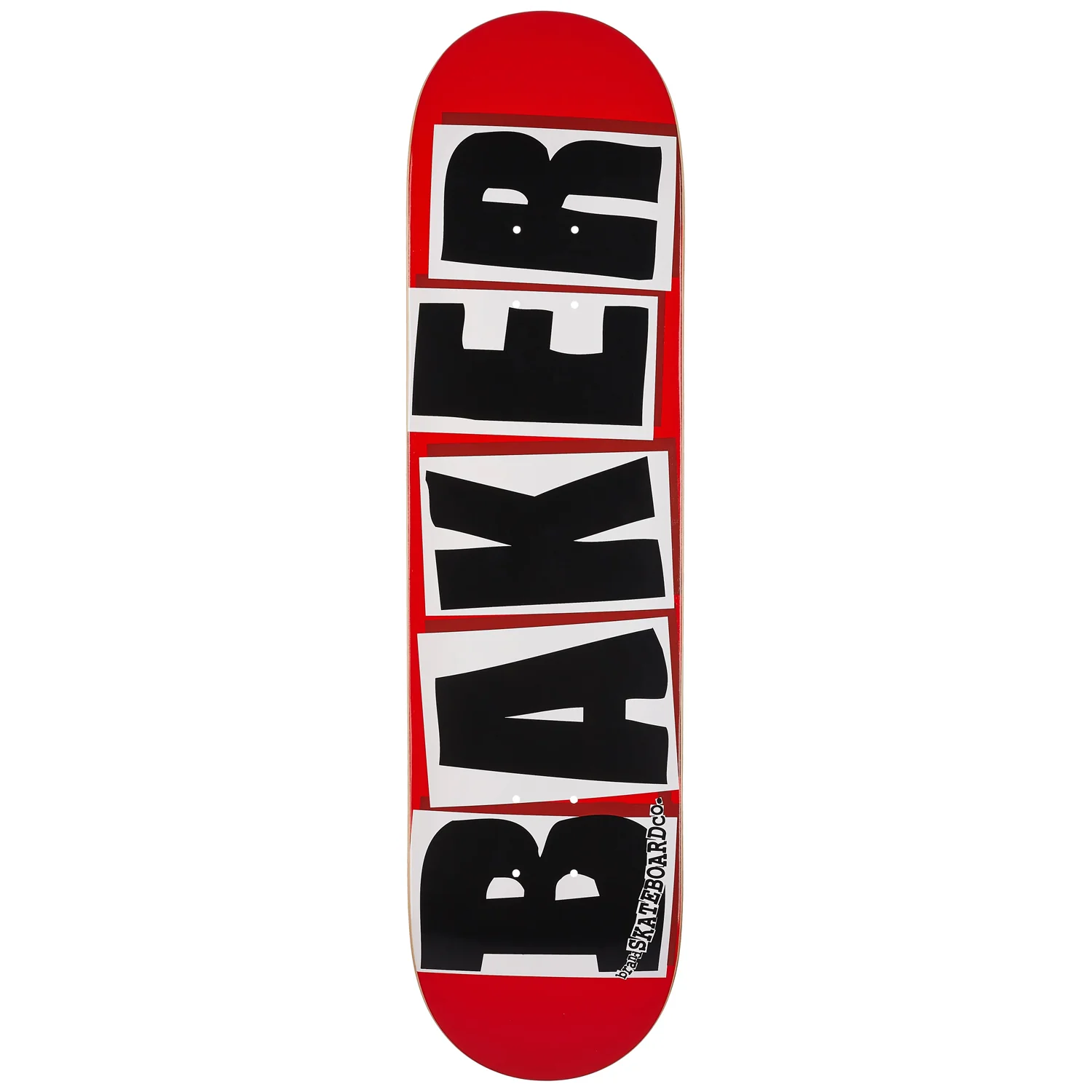 Baker Deck Brand Logo Red/Black 7.88"
