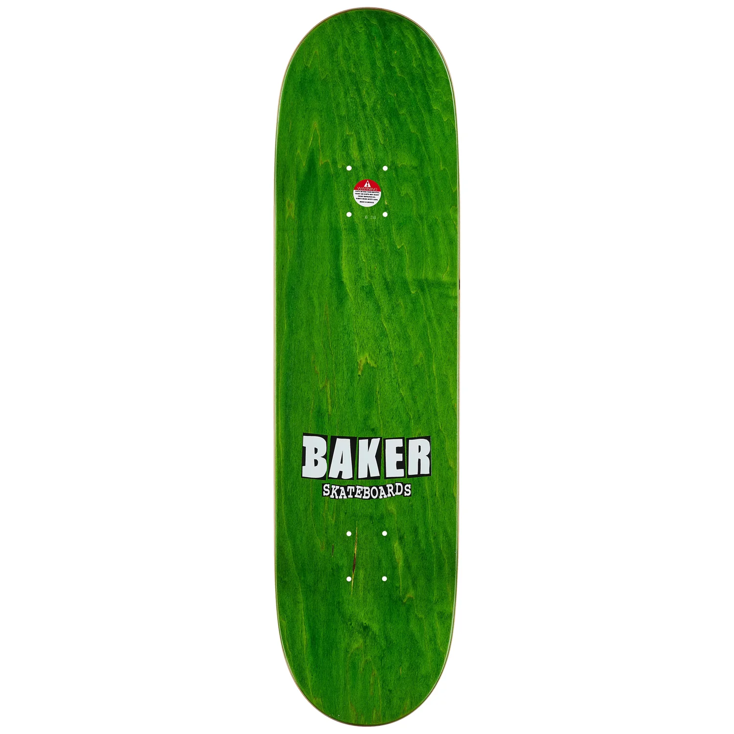 Baker Deck Brand Logo Red/Black 8.3875" - Image 2