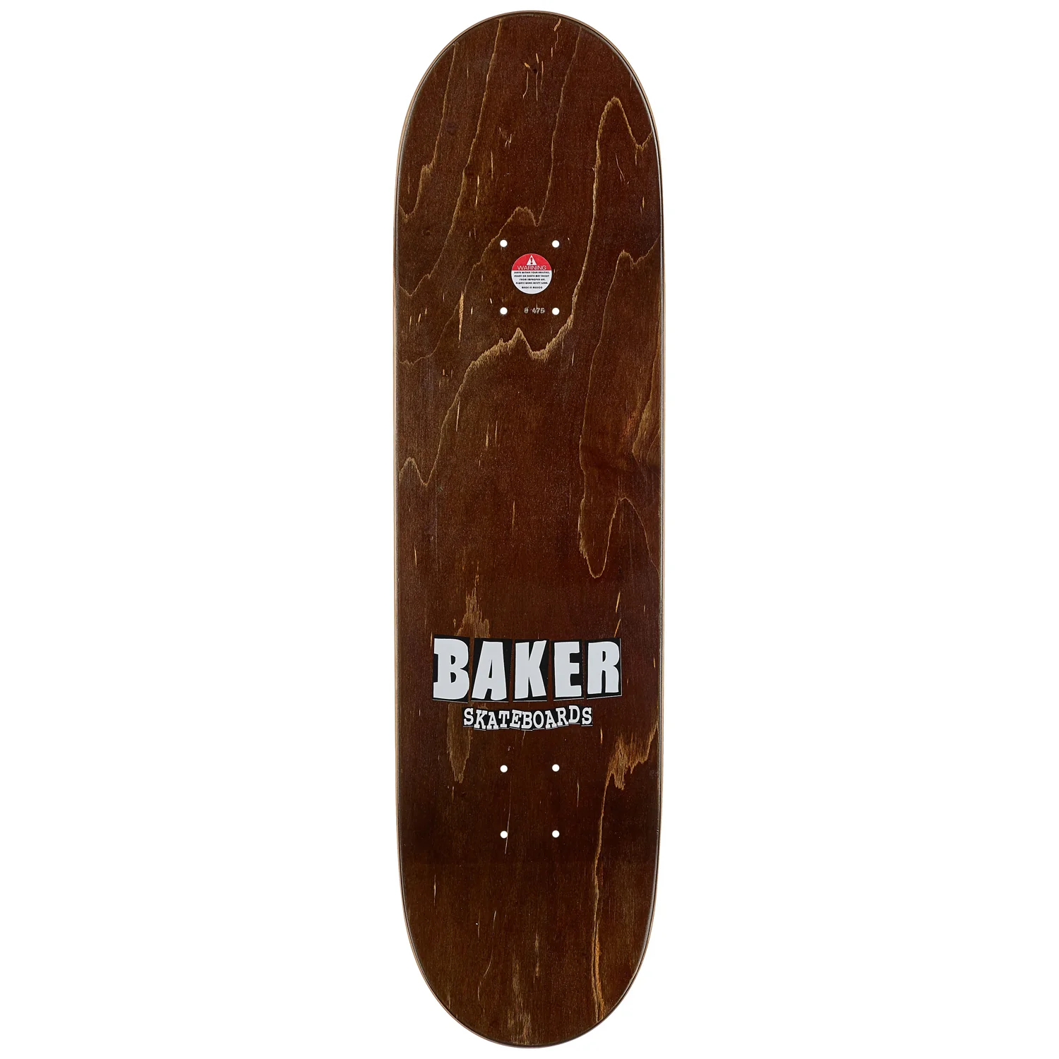 Baker Deck Brand Logo Red/Black 8.47" - Image 2