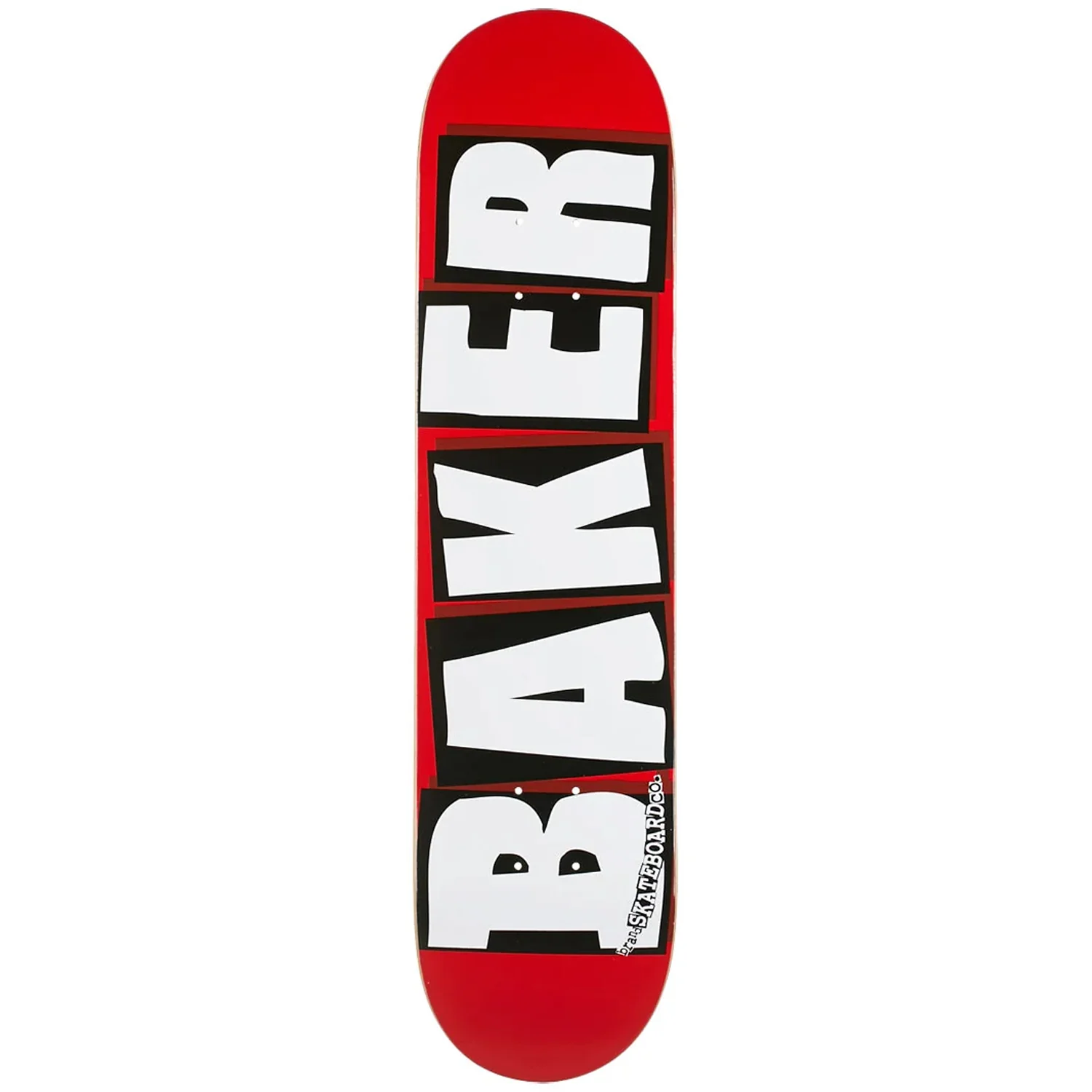 Baker Deck Brand Logo White 7.56"
