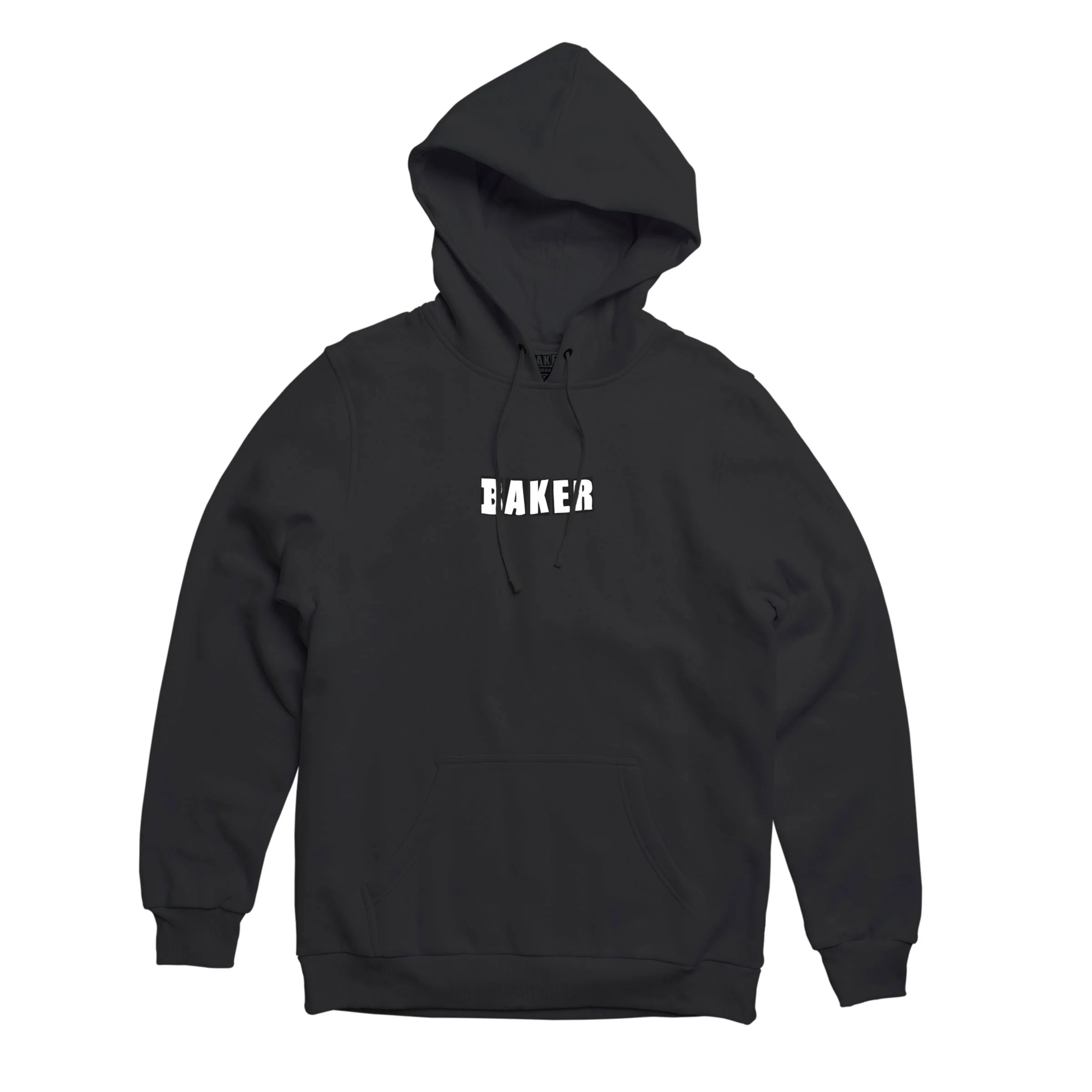 Baker Hoody Brand Logo Pullover Black