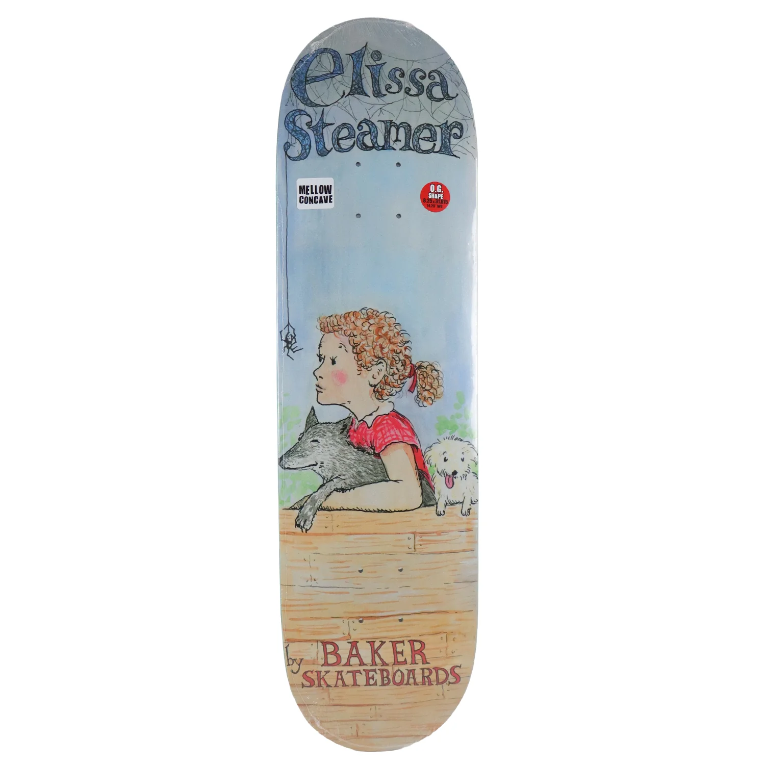 Baker Skateboard Complete Elissa Steamer Web Blue 8.25" x 31.875" - Image 2