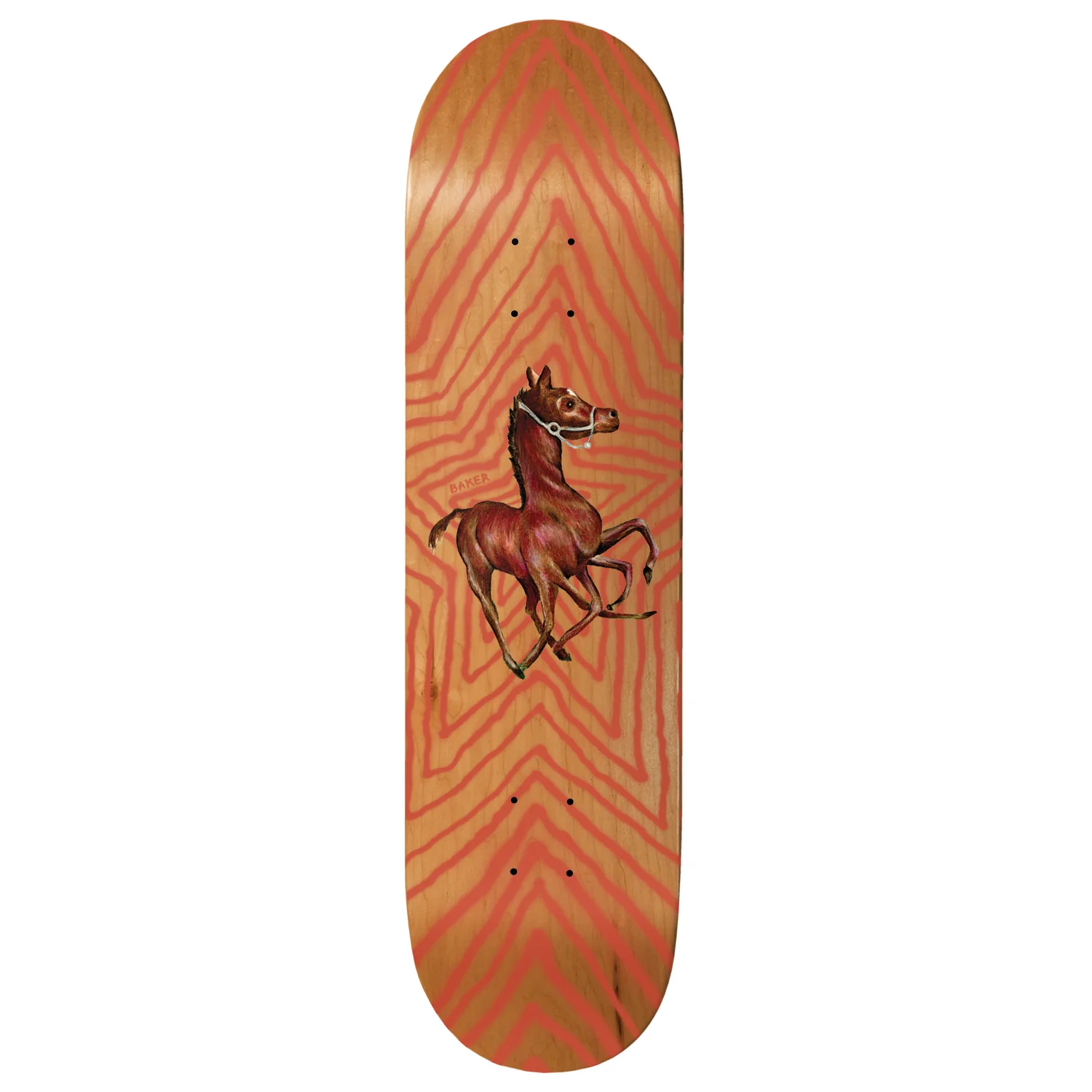 Baker Skateboard Deck Andrew Reynolds Rocket Science Natural 8.125" x 31.875"