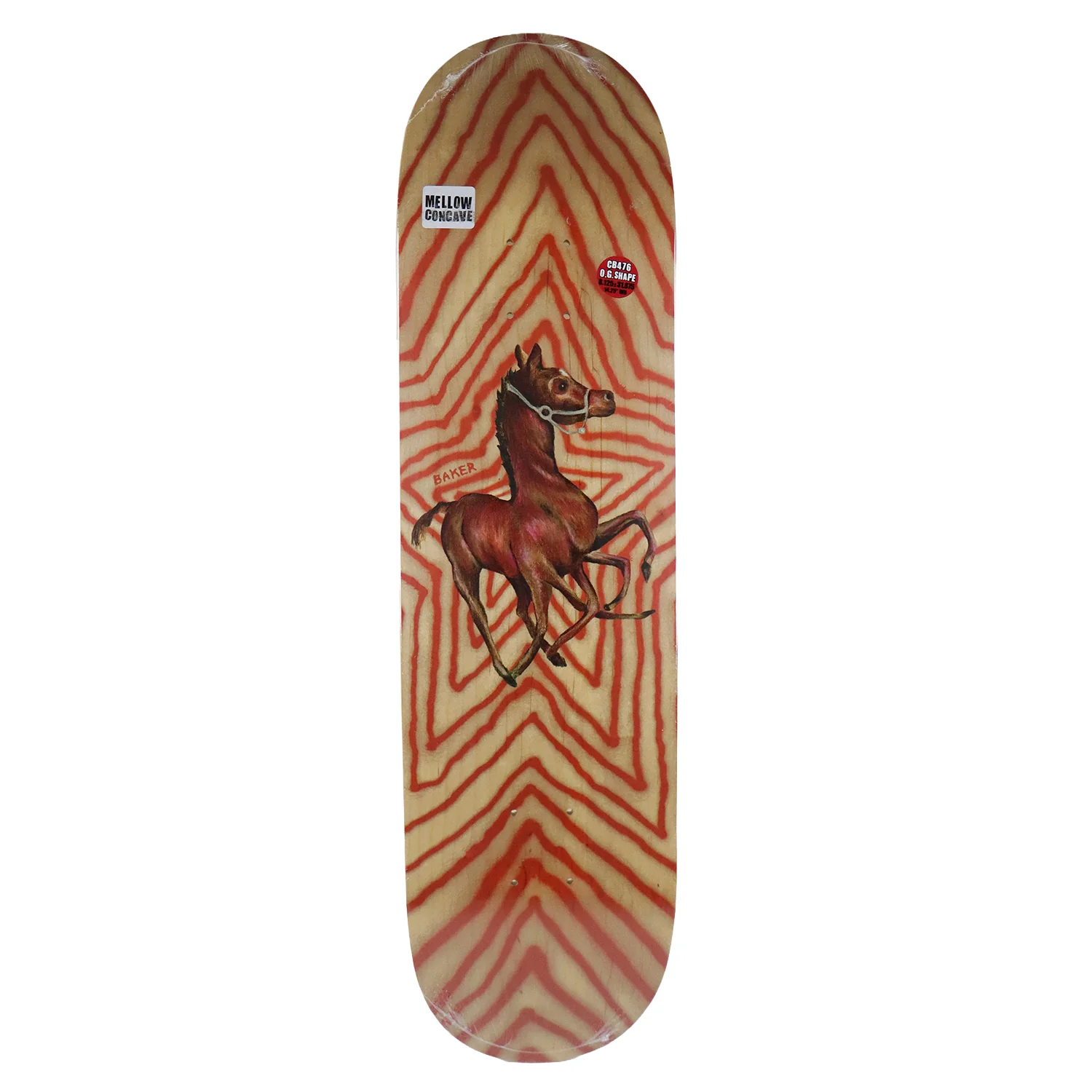 Baker Skateboard Deck Andrew Reynolds Rocket Science Natural 8.125" x 31.875" - Image 2