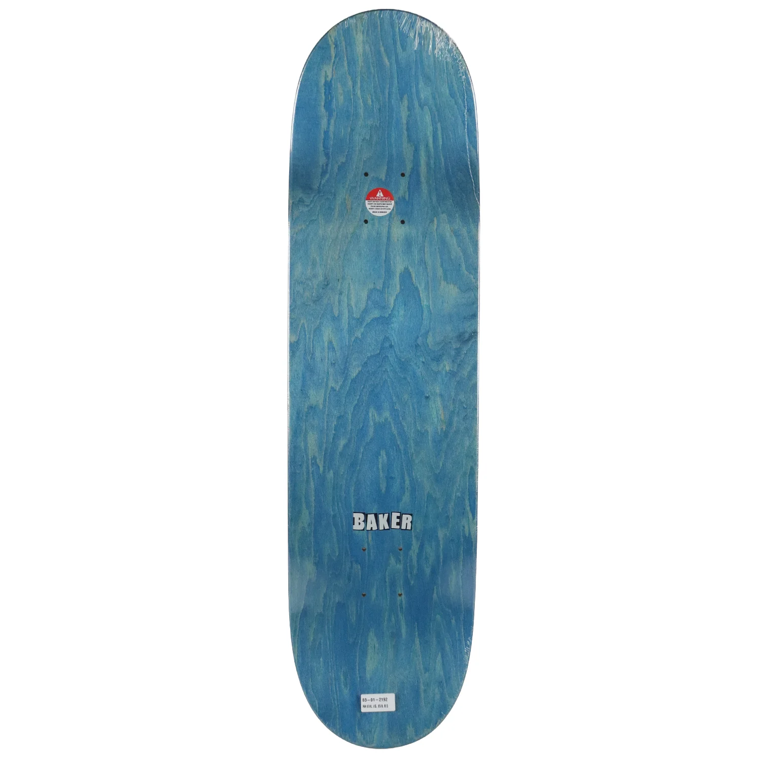Baker Skateboard Deck Riley Hawk Good vs Evil Orange 8.5" x 32" - Image 3
