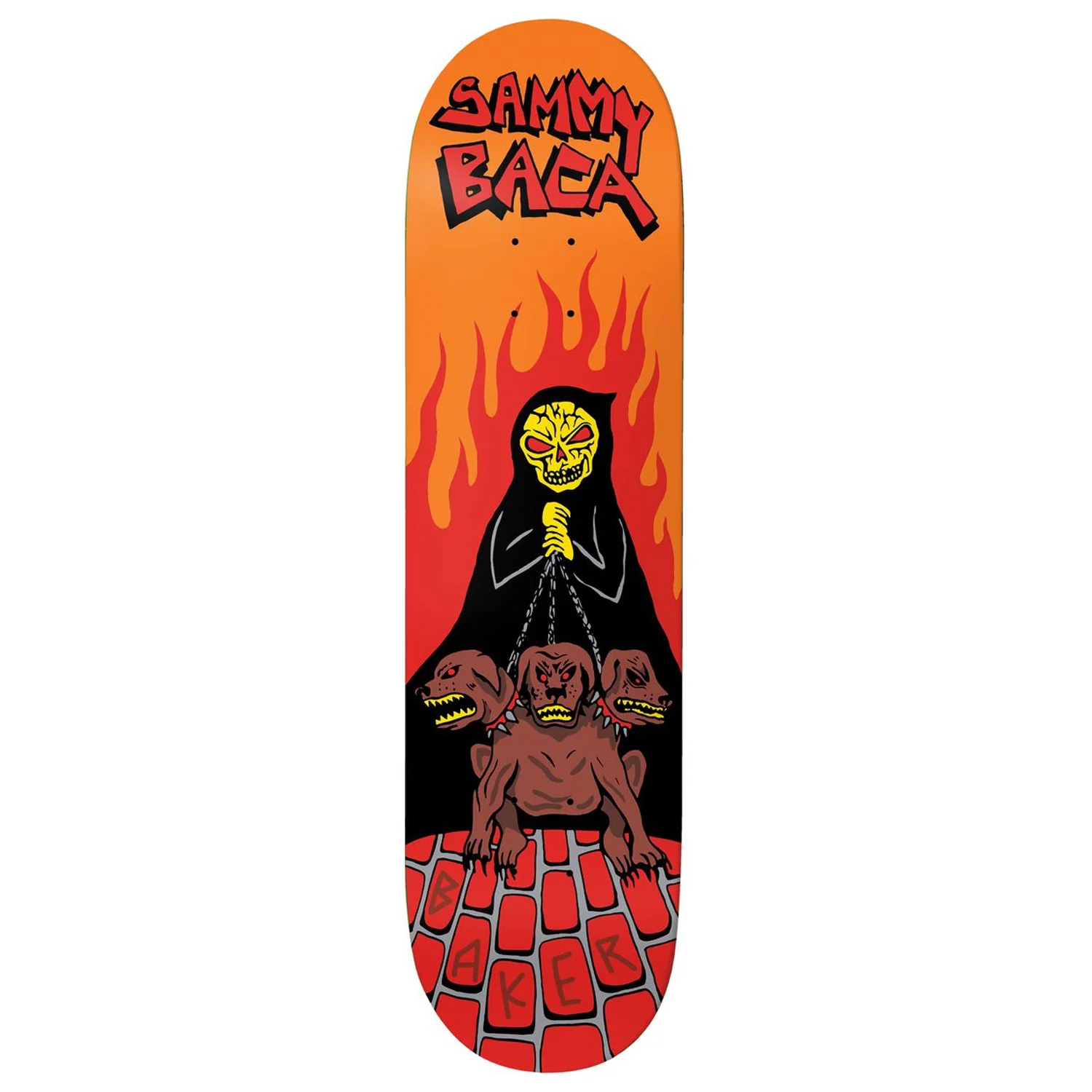 Baker Skateboard Deck Sammy Baca Cerberus 8.5" x 32"