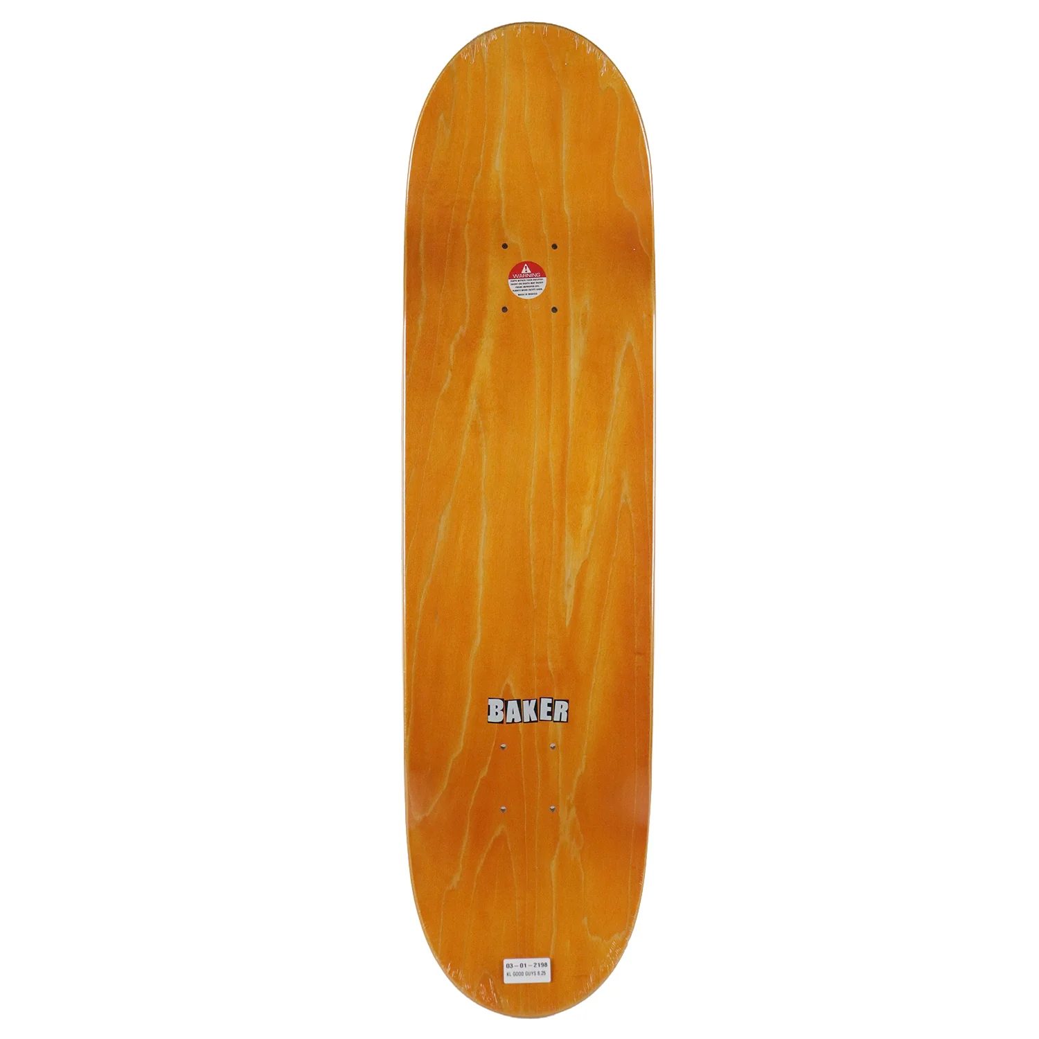 Baker Skateboard Deck Spanky Good Guys White 8.25" x 31.875" - Image 3