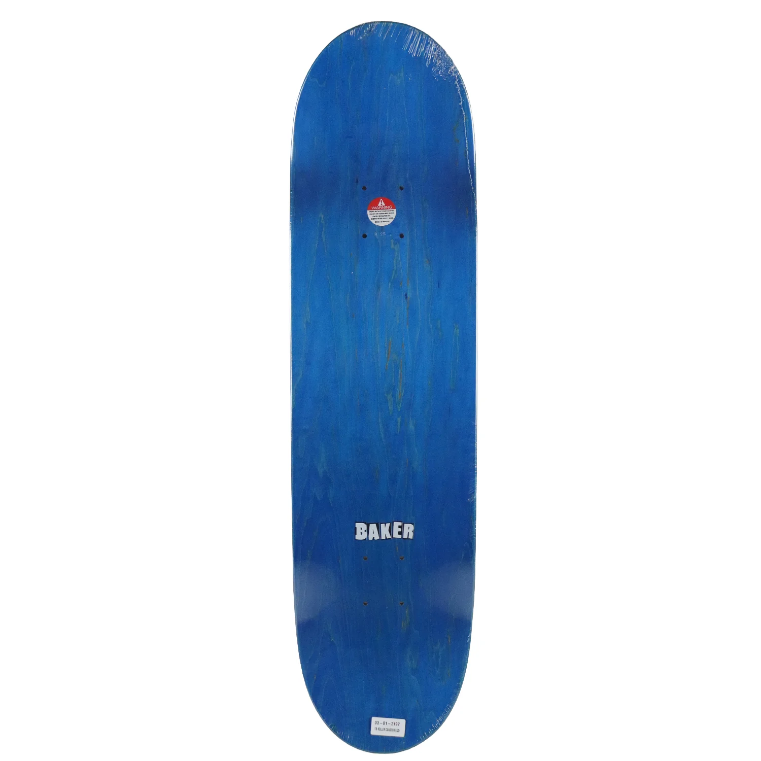 Baker Skateboard Deck Theotis Beasley Roller Coaster Blue 8.25" x 31.875" - Image 3