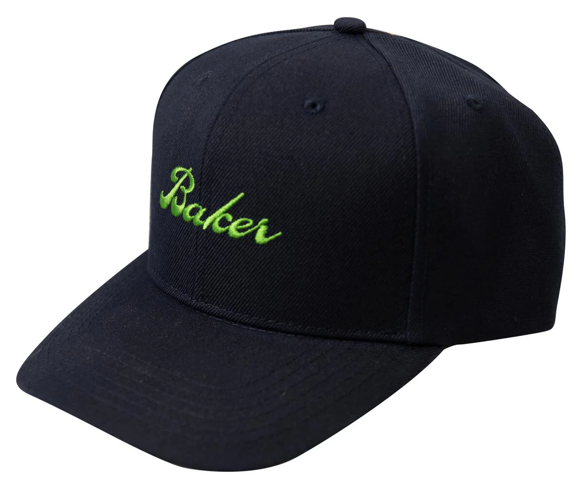 Baker Skateboards Hat Cursive Snapback Navy