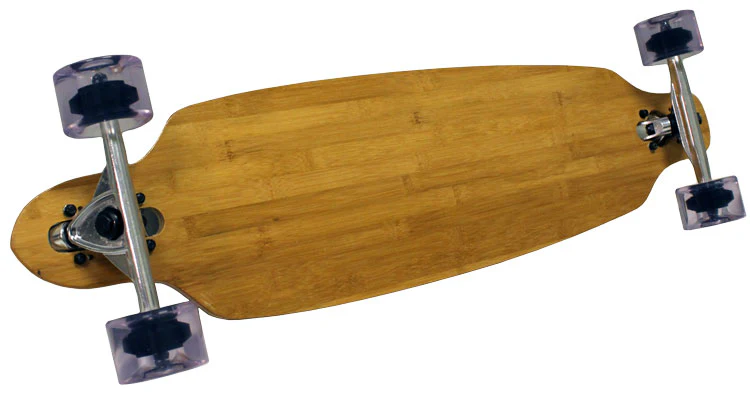Bamboo Drop Through Lowrider complete - Pink grip tape