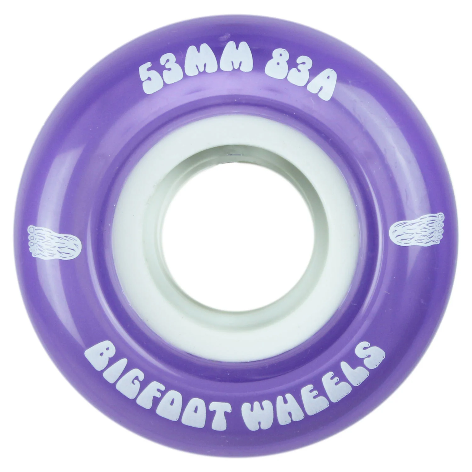 Bigfoot 53mm 83A Soft Cruiser Filmer Wheels Purple (Set of 4) - Image 2