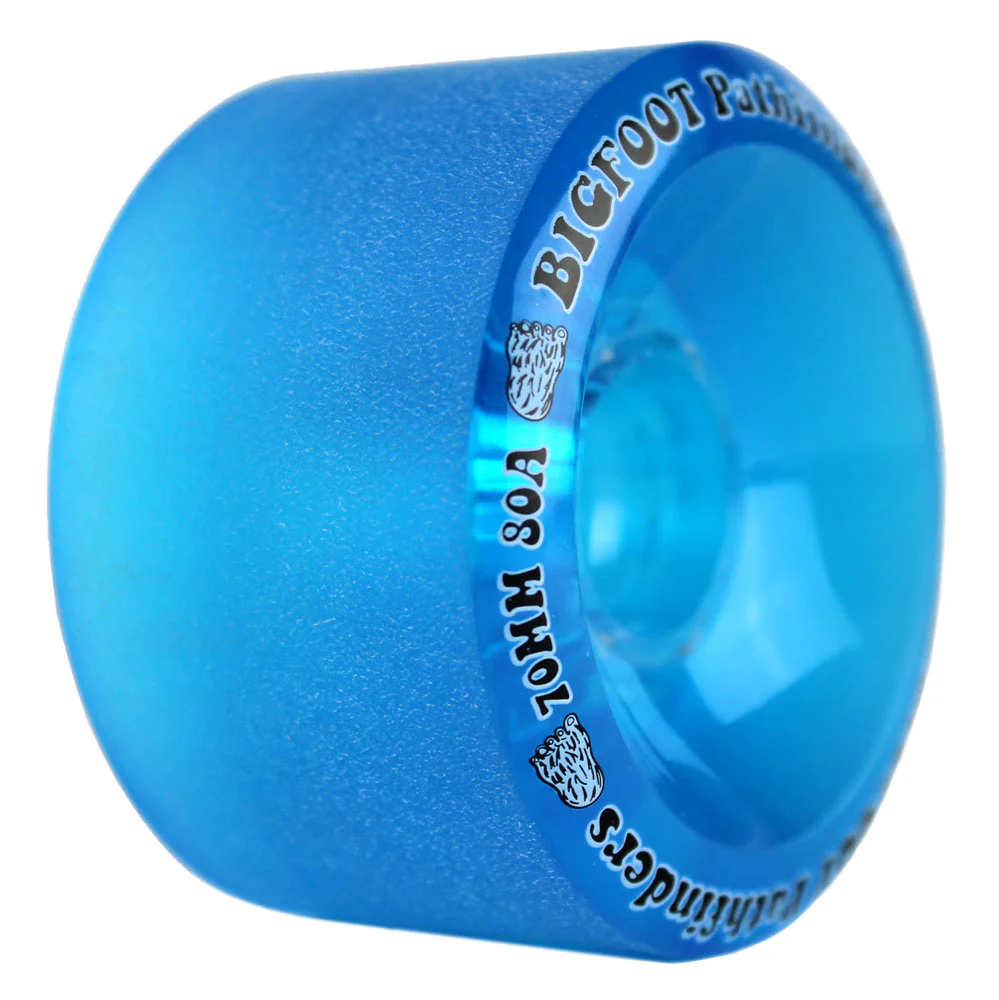 Bigfoot Longboard Wheels - 70mm 80a Pathfinders Blue - Image 3
