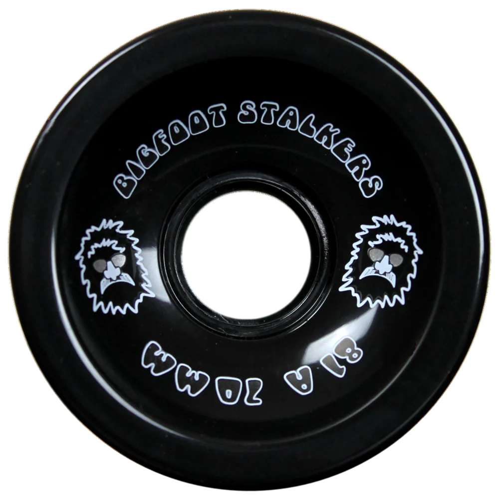 Bigfoot Longboard Wheels 70mm Stalkers Black - Image 2