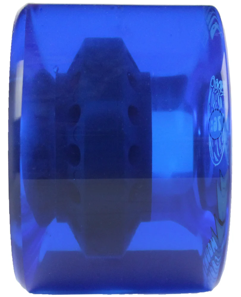 Bigfoot Longboard Wheels - 76mm Mountain Cruiser Translucent Blue - Image 4