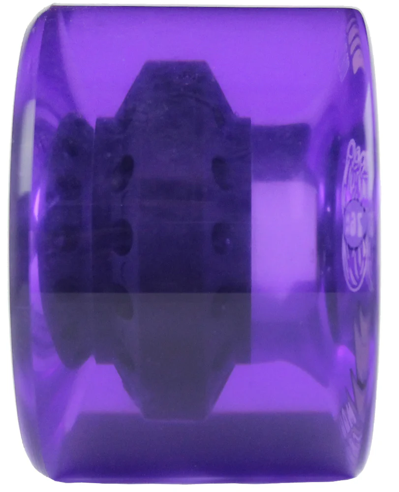Bigfoot Longboard Wheels - 76mm Mountain Cruiser Translucent Purple - Image 4