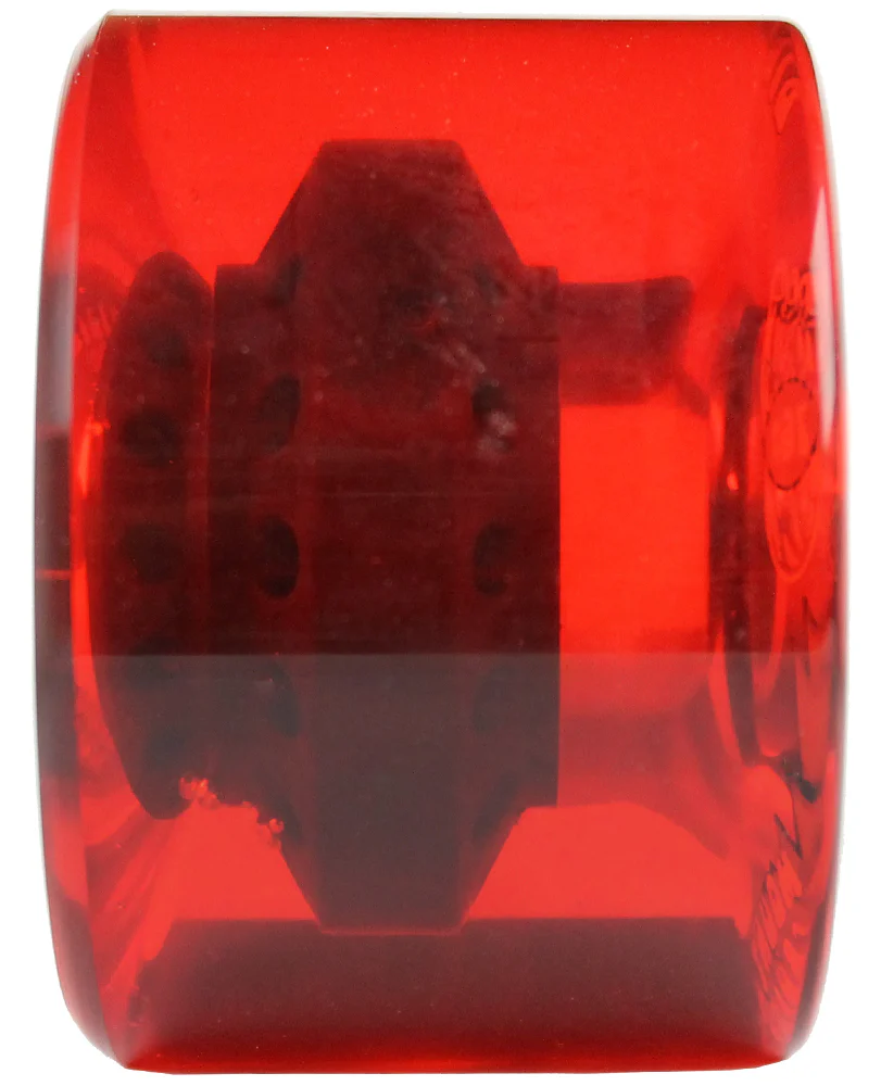 Bigfoot Longboard Wheels - 76mm Mountain Cruiser Translucent Red - Image 4