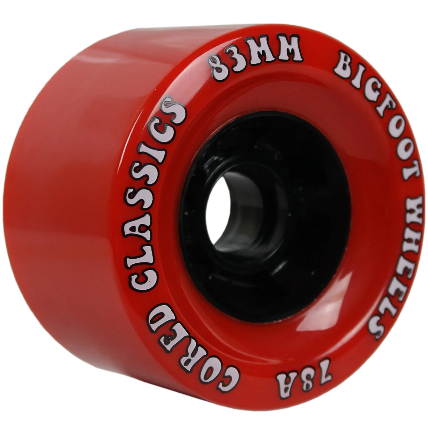 Bigfoot Longboard Wheels - 83mm 78a Cored Classics Red - Image 3