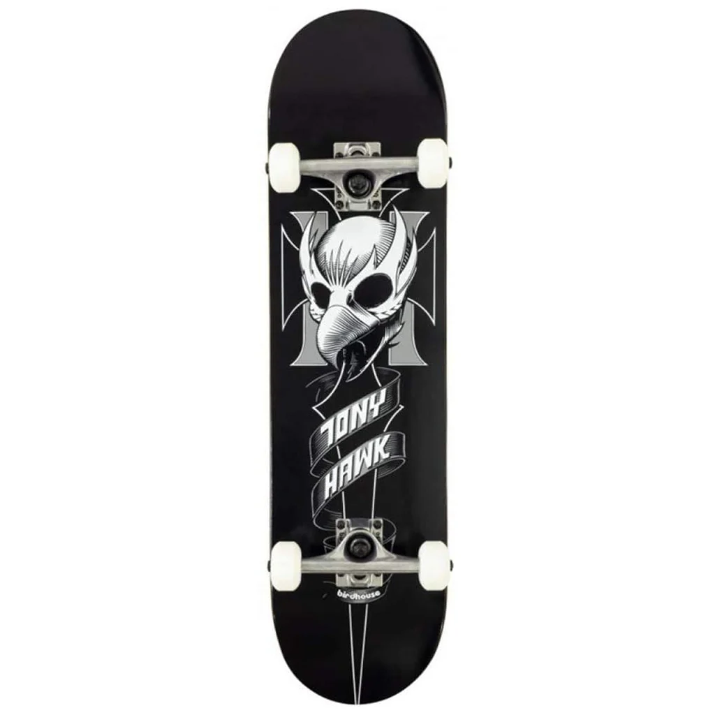 Birdhouse Complete Tony Hawk Crest Black 8.0"