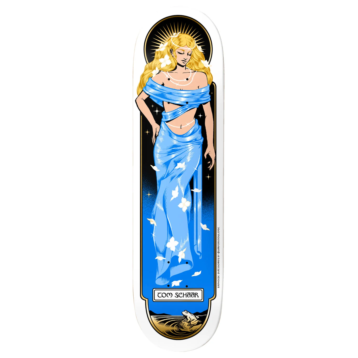 Birdhouse Premium Skateboard with Indy Trucks, Snot Wheels 8.625" Schaar Divine Aura - Image 2