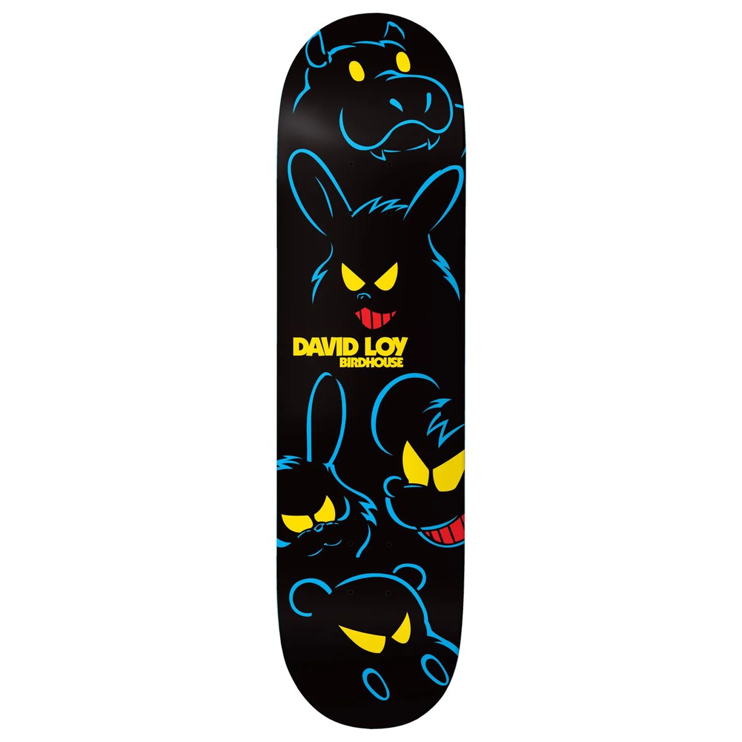 Birdhouse Skateboard Complete David Loy Bad Animals 8.5" x 31.88" - Image 2