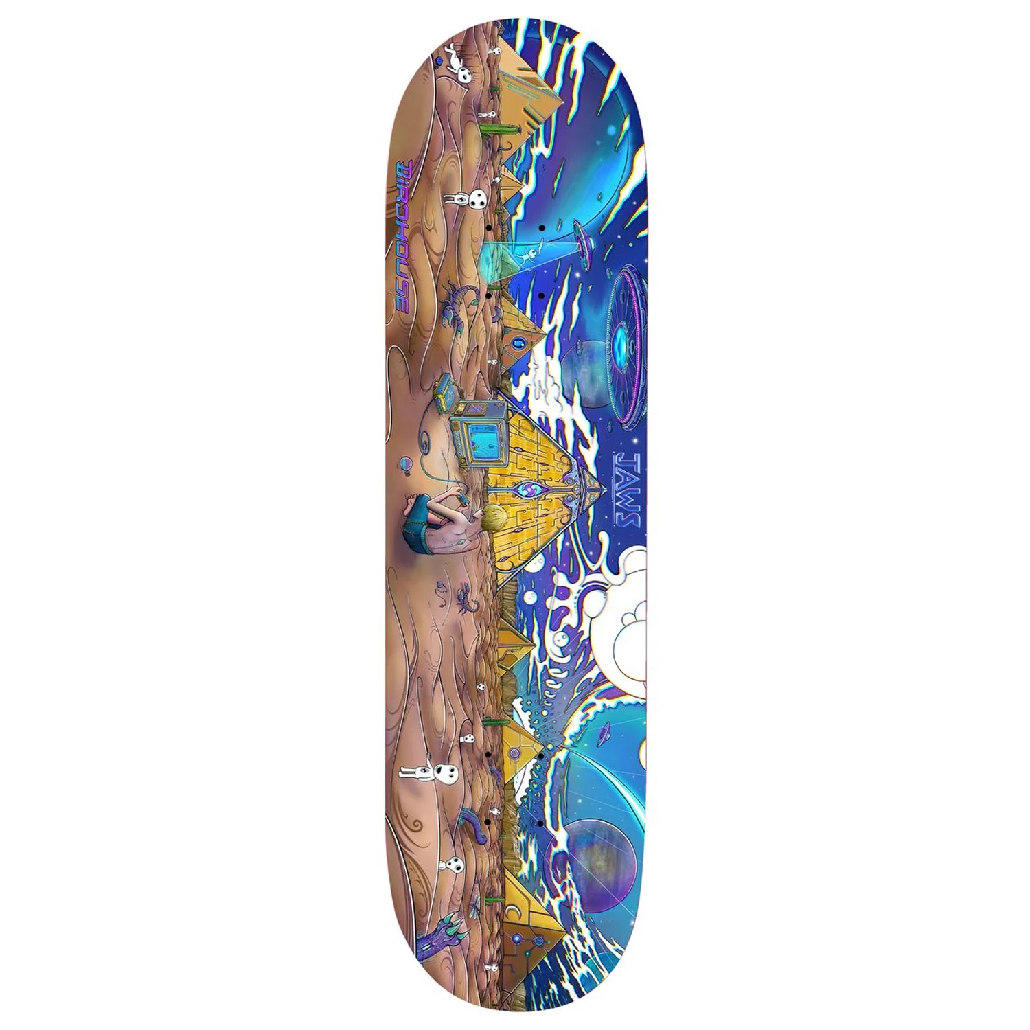 Birdhouse Skateboard Complete Jaws Lock In 8.475" x 31.88" - Image 2