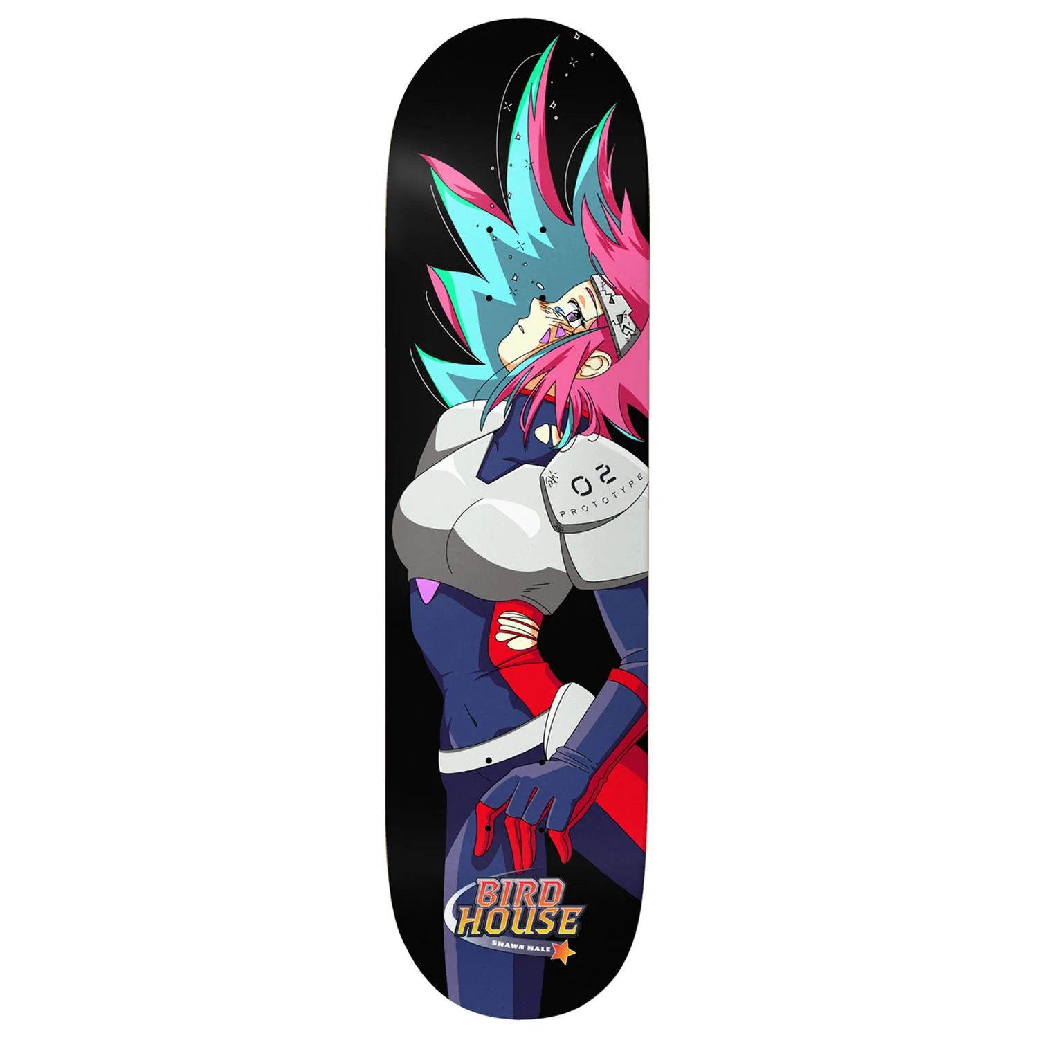 Birdhouse Skateboard Deck Hale Red Shift 8.75" x 32"