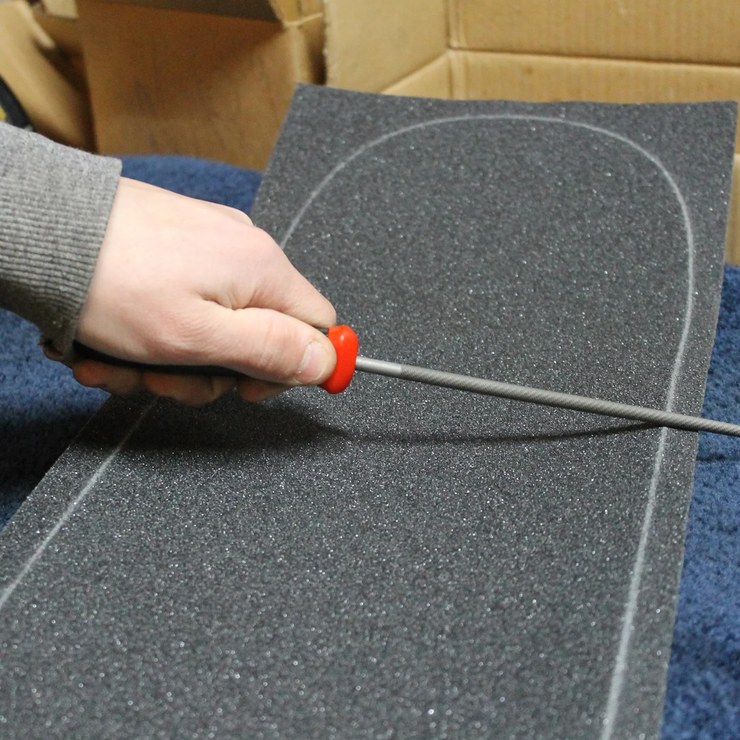 Black Diamond Grip Application Kit - Basic (File + Knife) - Image 4