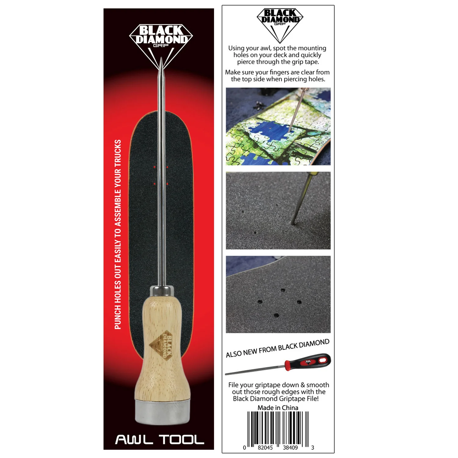 Black Diamond Grip Application Kit - Pro (Roller/File/Awl/Cutter) - Image 3